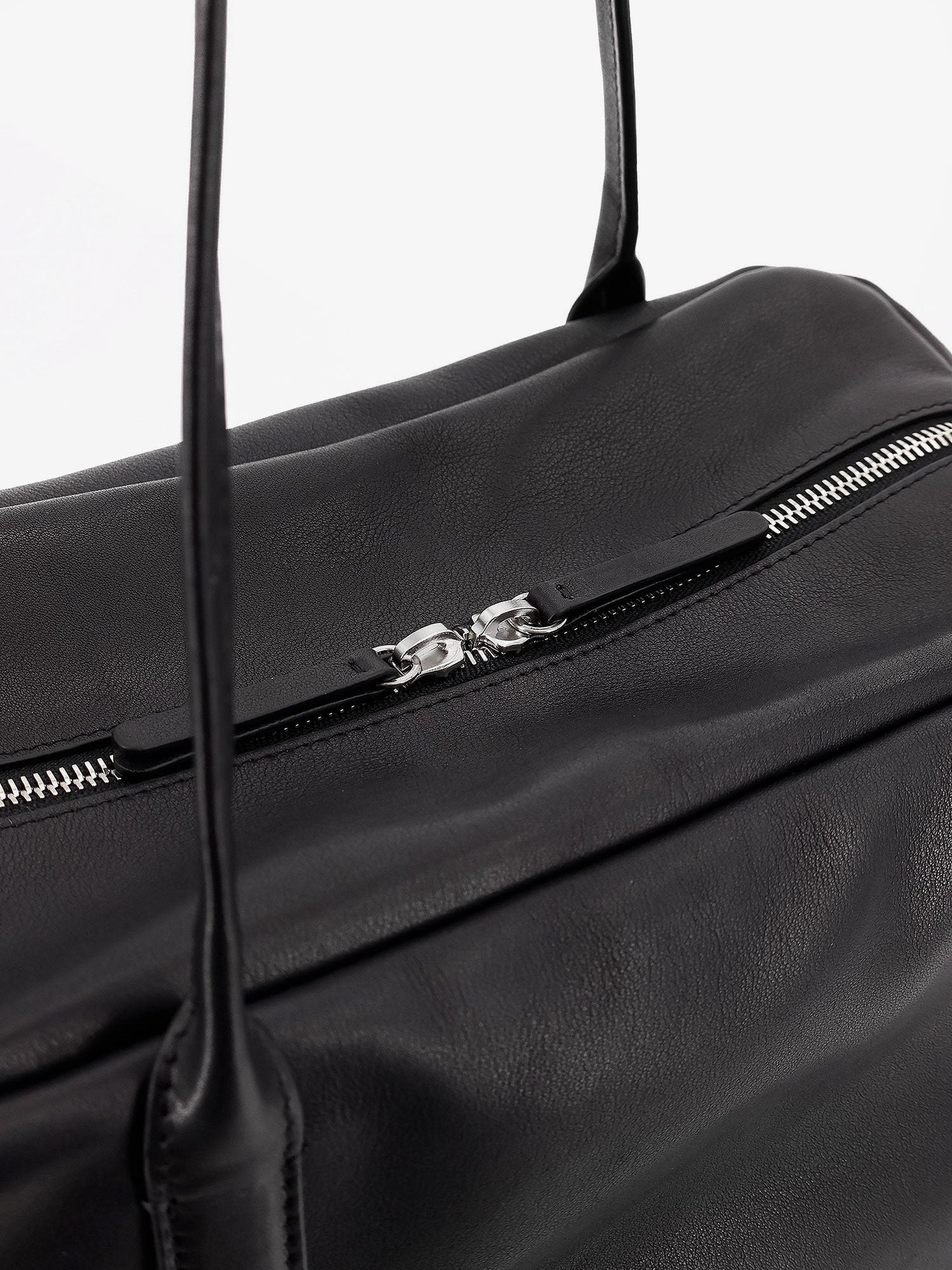 The Row Henri Leather Shoulder Bag