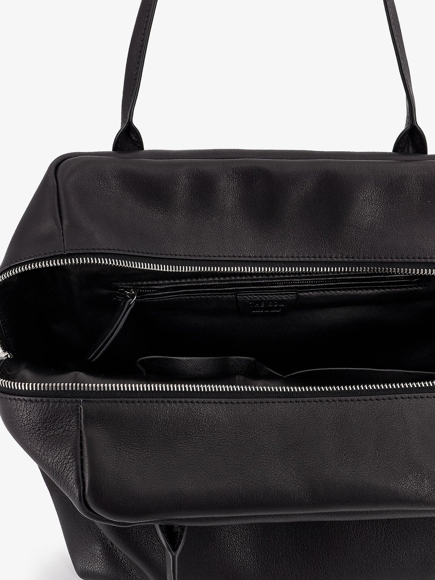 The Row Henri Leather Shoulder Bag