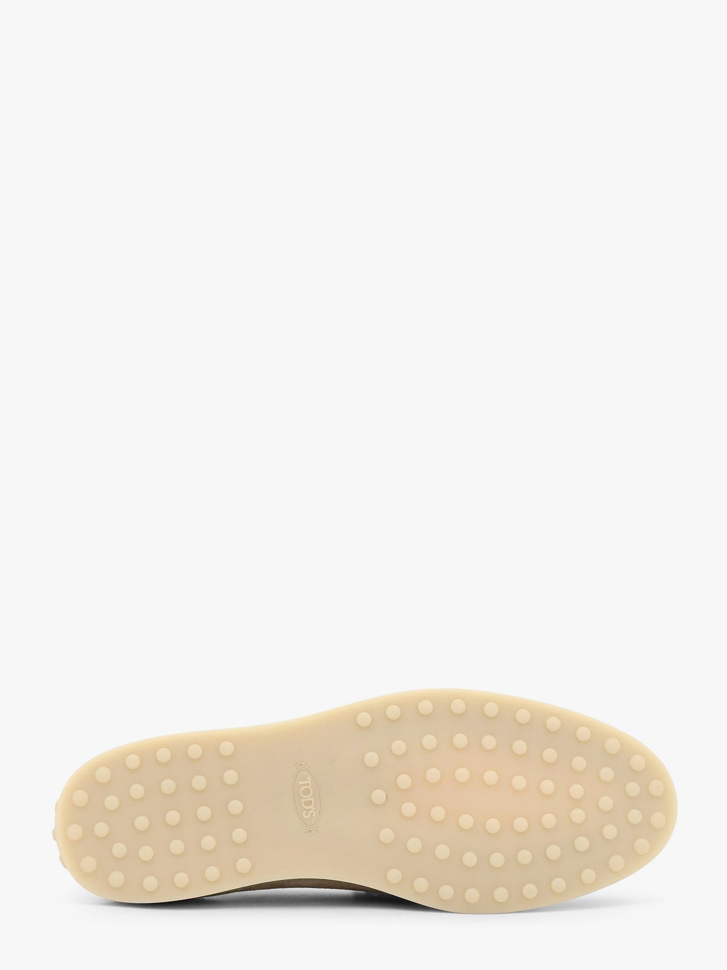Tod's Suede Loafer With Engraved Logo