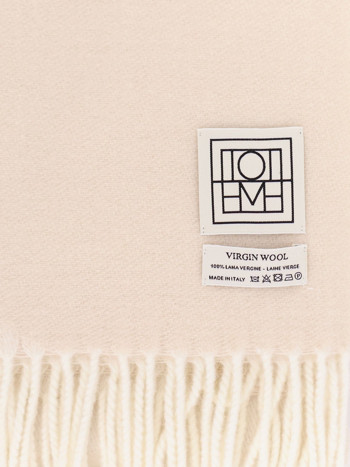 Toteme Monogram Virgin Wool Scarf