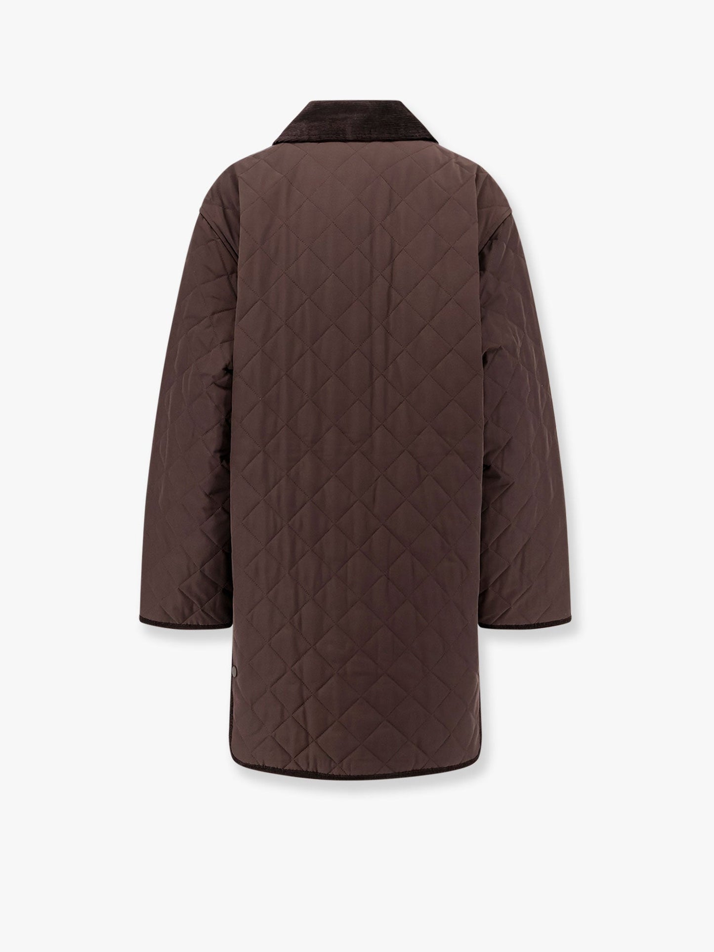 Toteme Recycled Nylon Jacket With Velvet Profiles