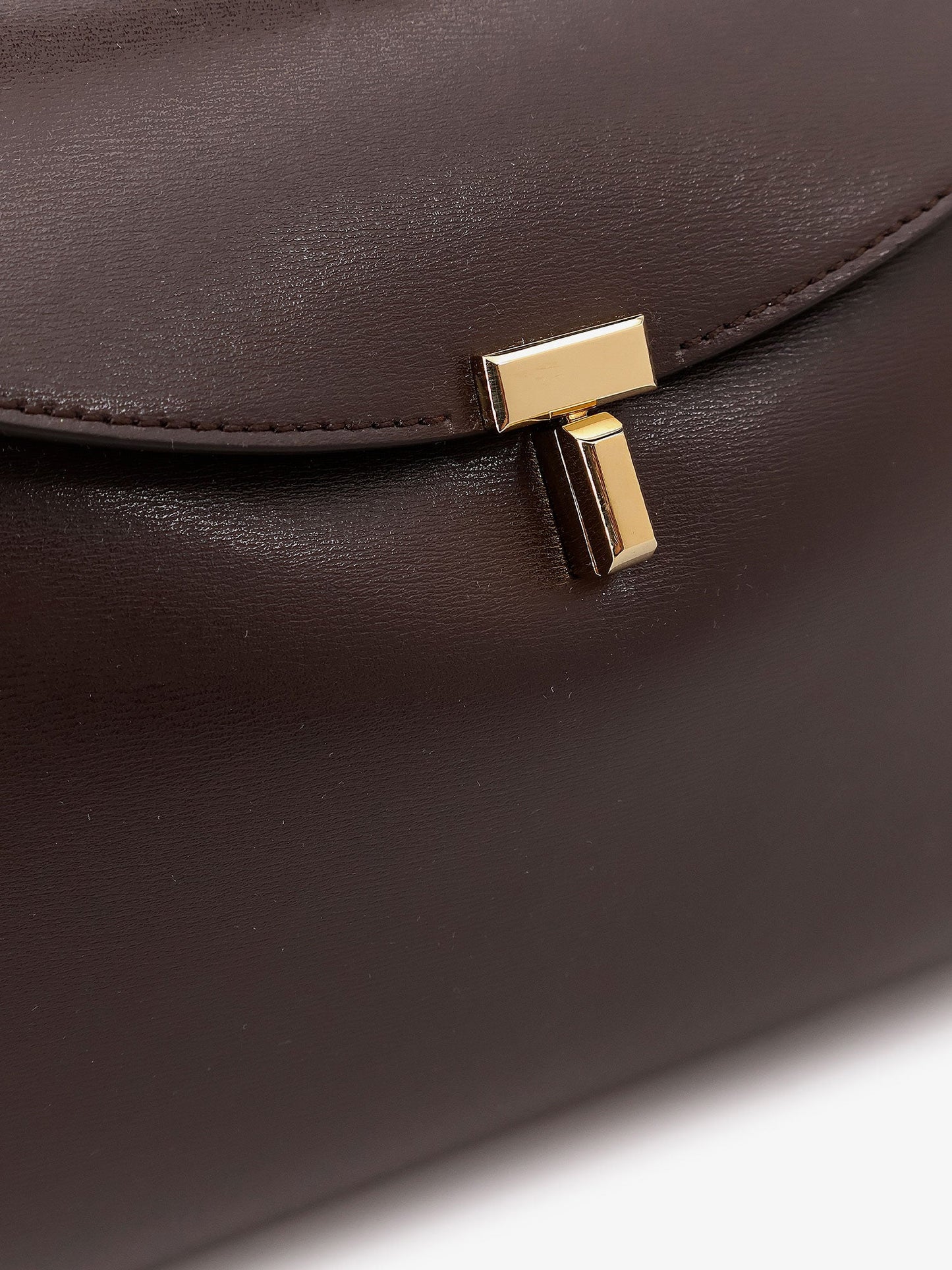 Toteme T Lock Leather Shoulder Bag