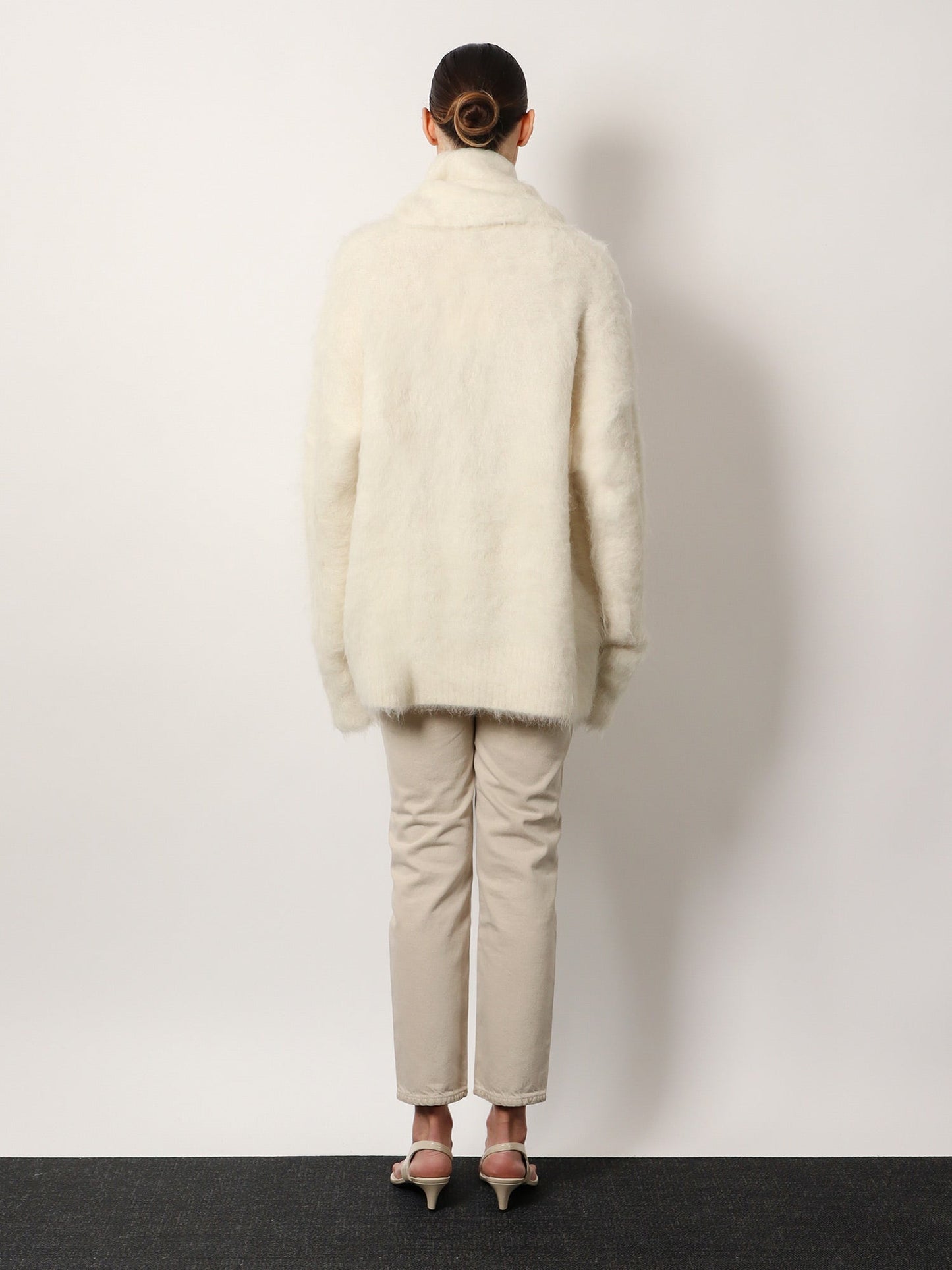 Toteme Draped Scarf Alpaca Blend Sweater