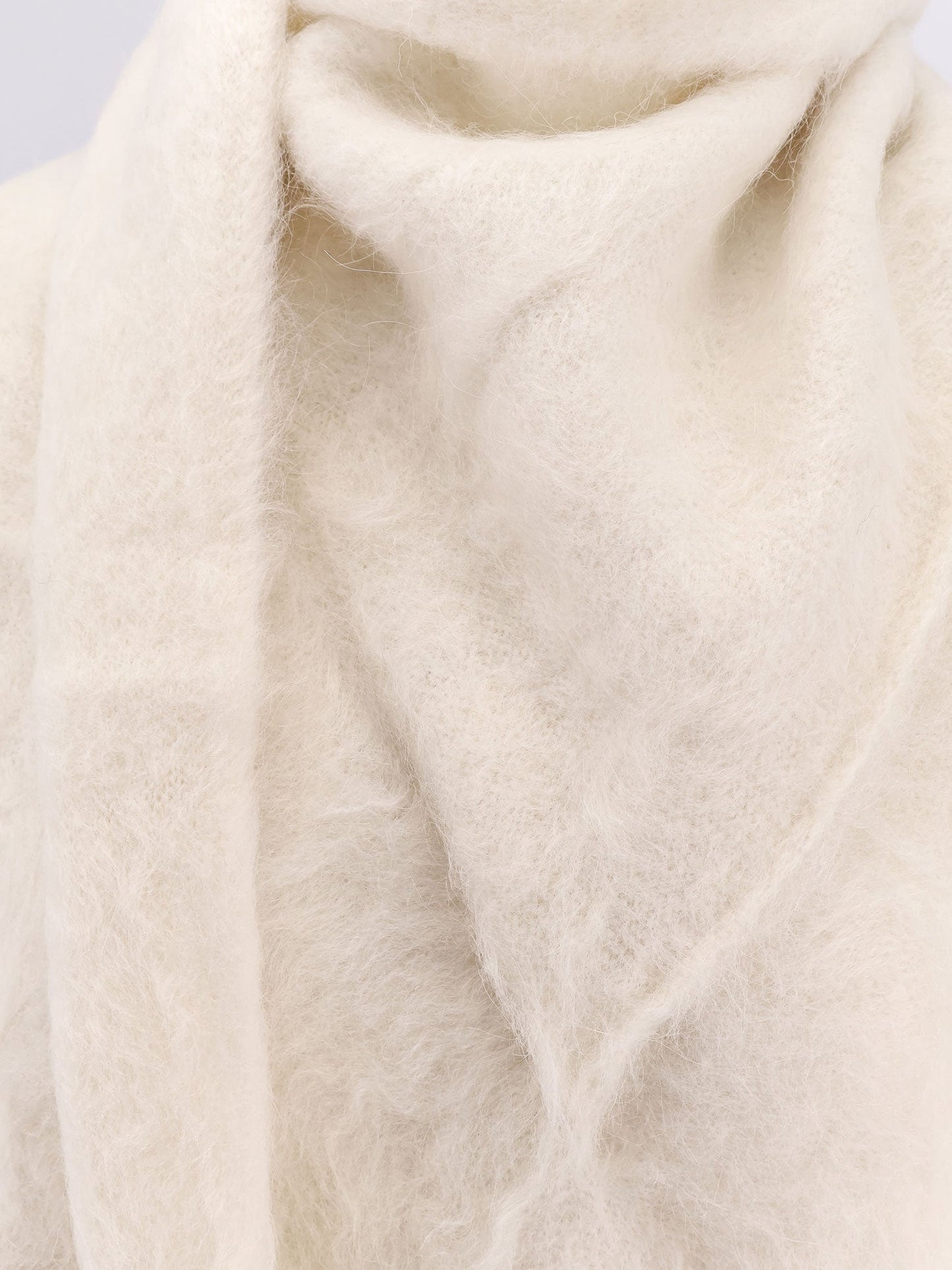 Toteme Draped Scarf Alpaca Blend Sweater