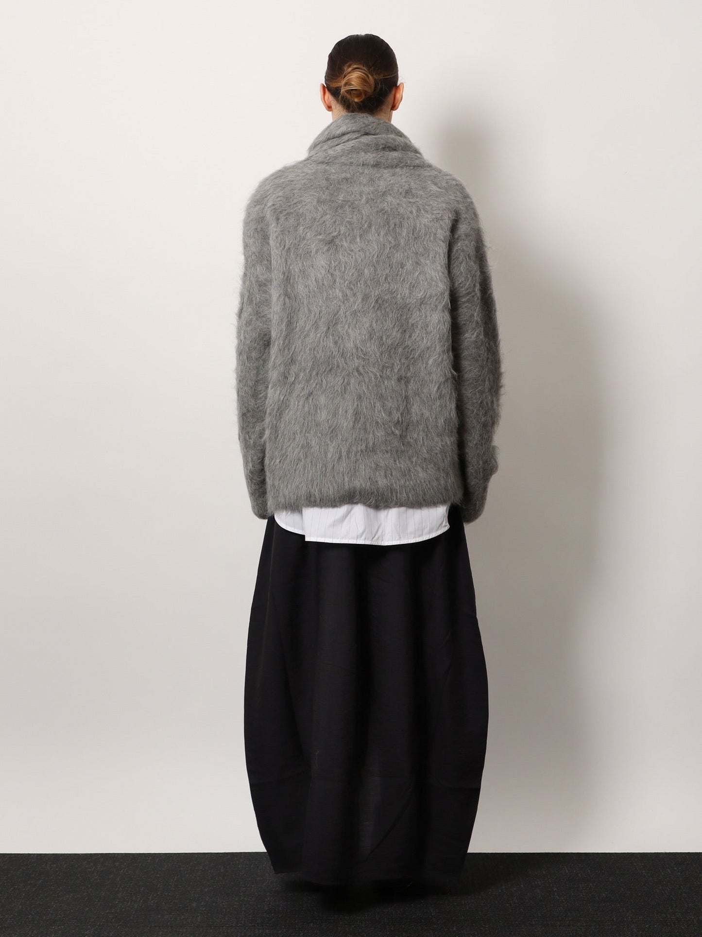 Toteme Draped Scarf Alpaca Blend Sweater