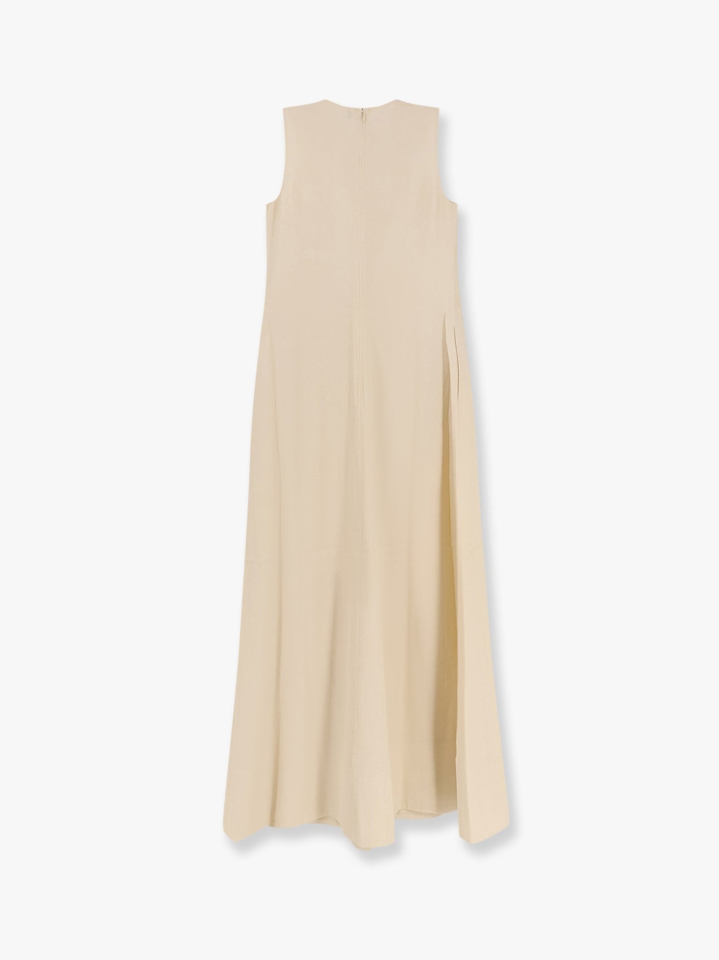 Toteme Woven Stripe Viscose And Linen Dress