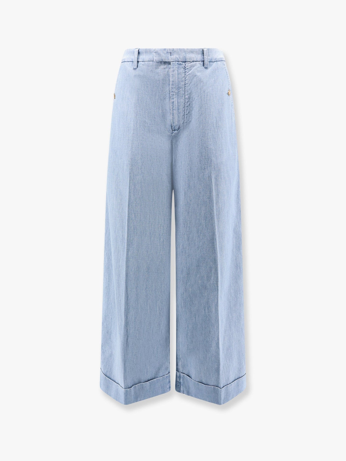 Valentino Jeans With Logoed Metal Buttons