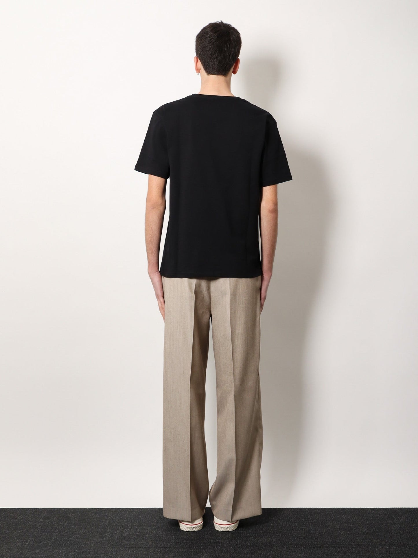 Valentino Cotton T Shirt With Chez Valentino Print