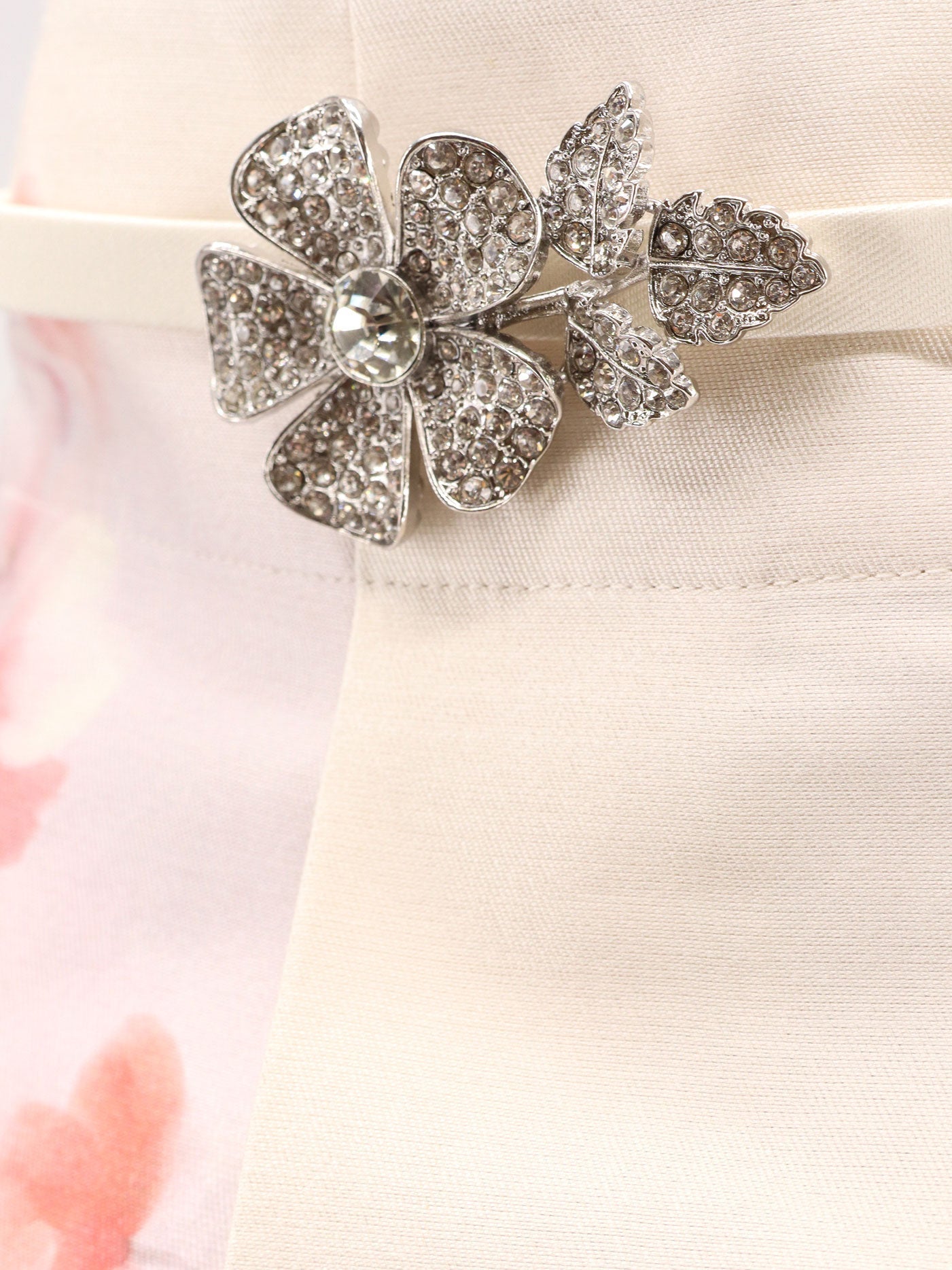 Zimmermann Silk Blend Shorts With Floral Print