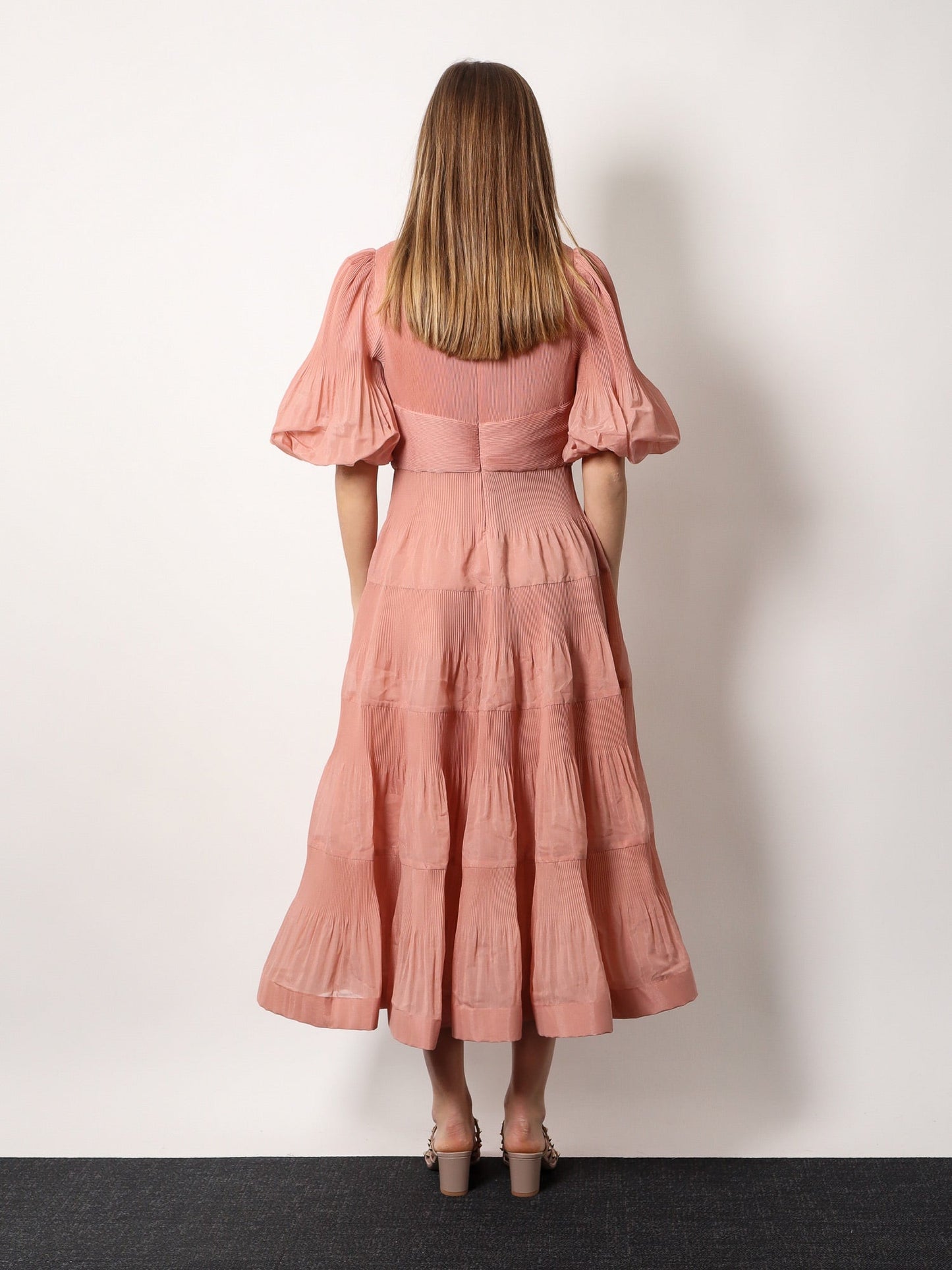 Zimmermann Pleated Long Dress
