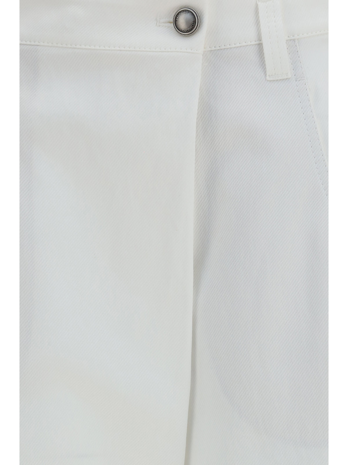 Brunello Cucinelli Straight-leg cotton Pants - Natural