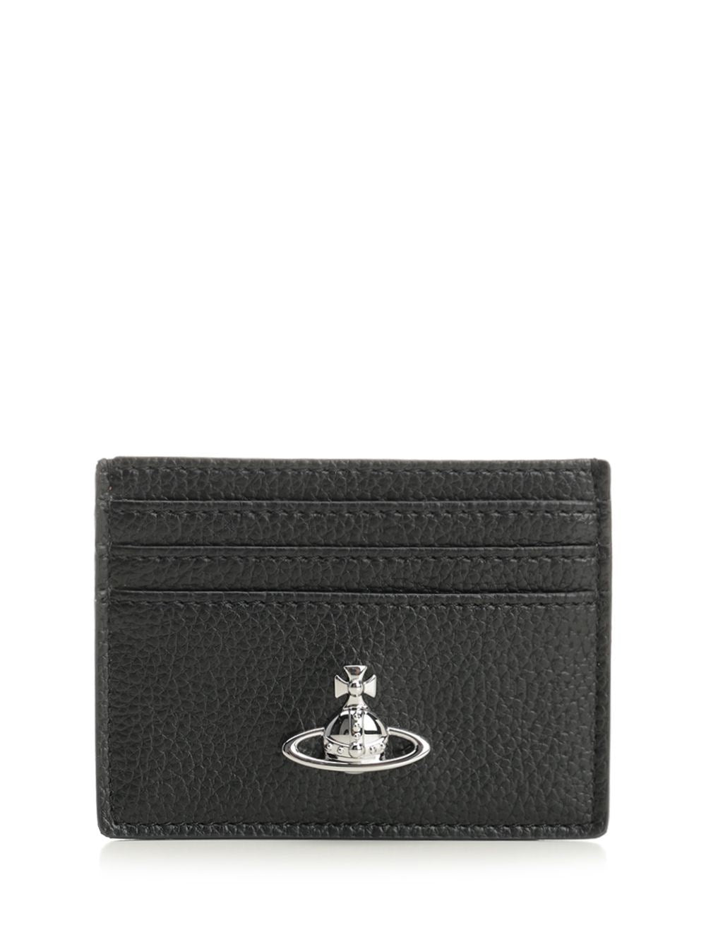 Vivienne Westwood Flat Card Holder - Black