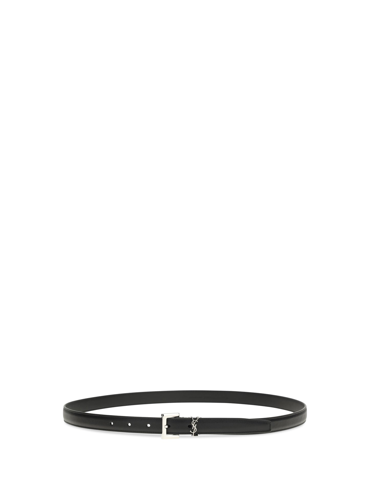 SAINT LAURENT Cassandre slim Belt