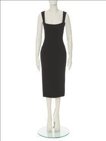 Dolce & Gabbana Virgin wool midi dress - Nero
