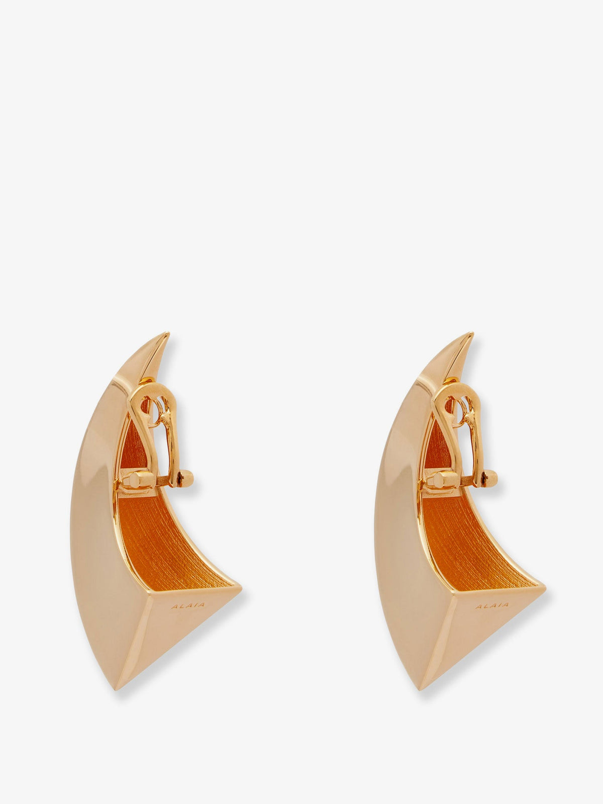 Alaia Brass earrings - Or
