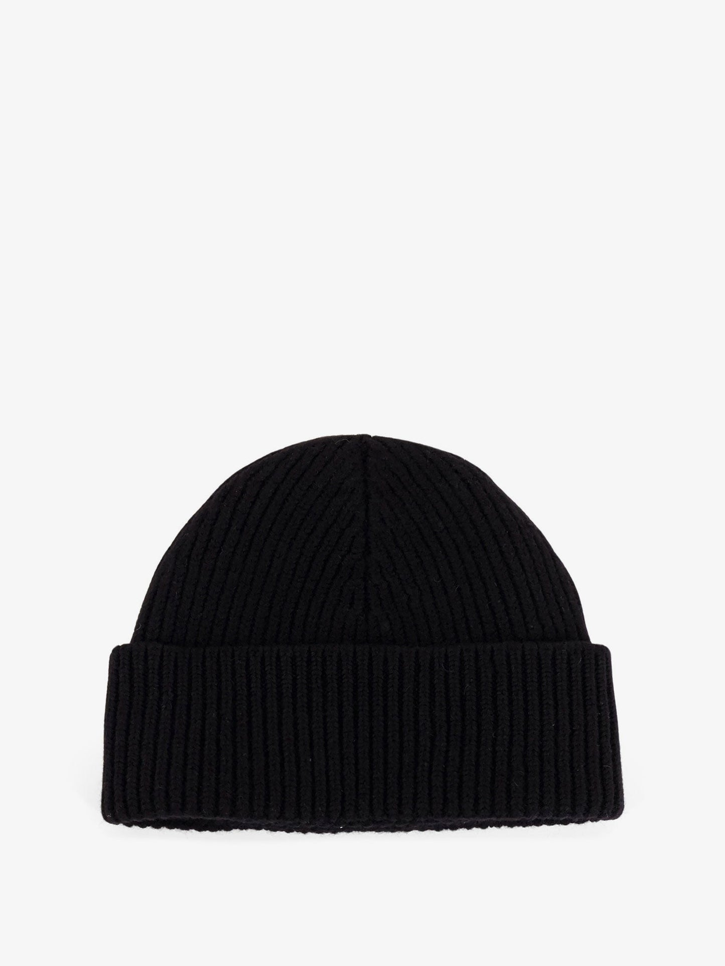 Ami Paris Virgin Wool Hat With Embroidered Logo On The Front