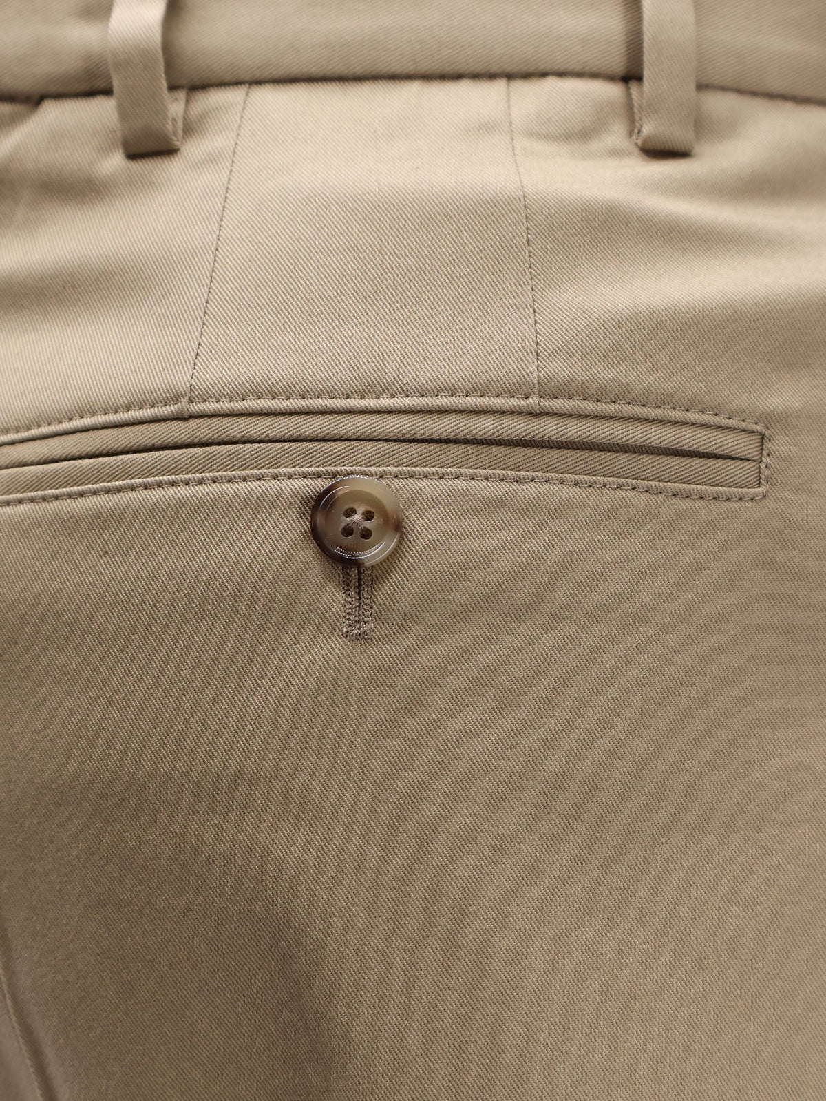 Ami Paris Virgin wool shorts - Beige Taupe