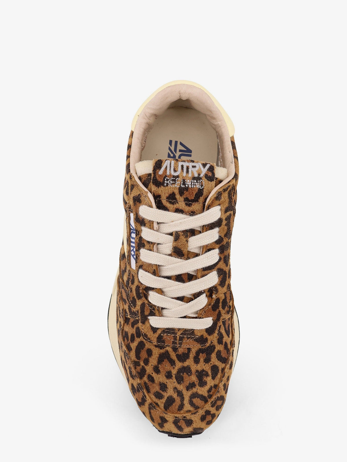 Autry Reelwind Low animal print suede sneakers - Maculato
