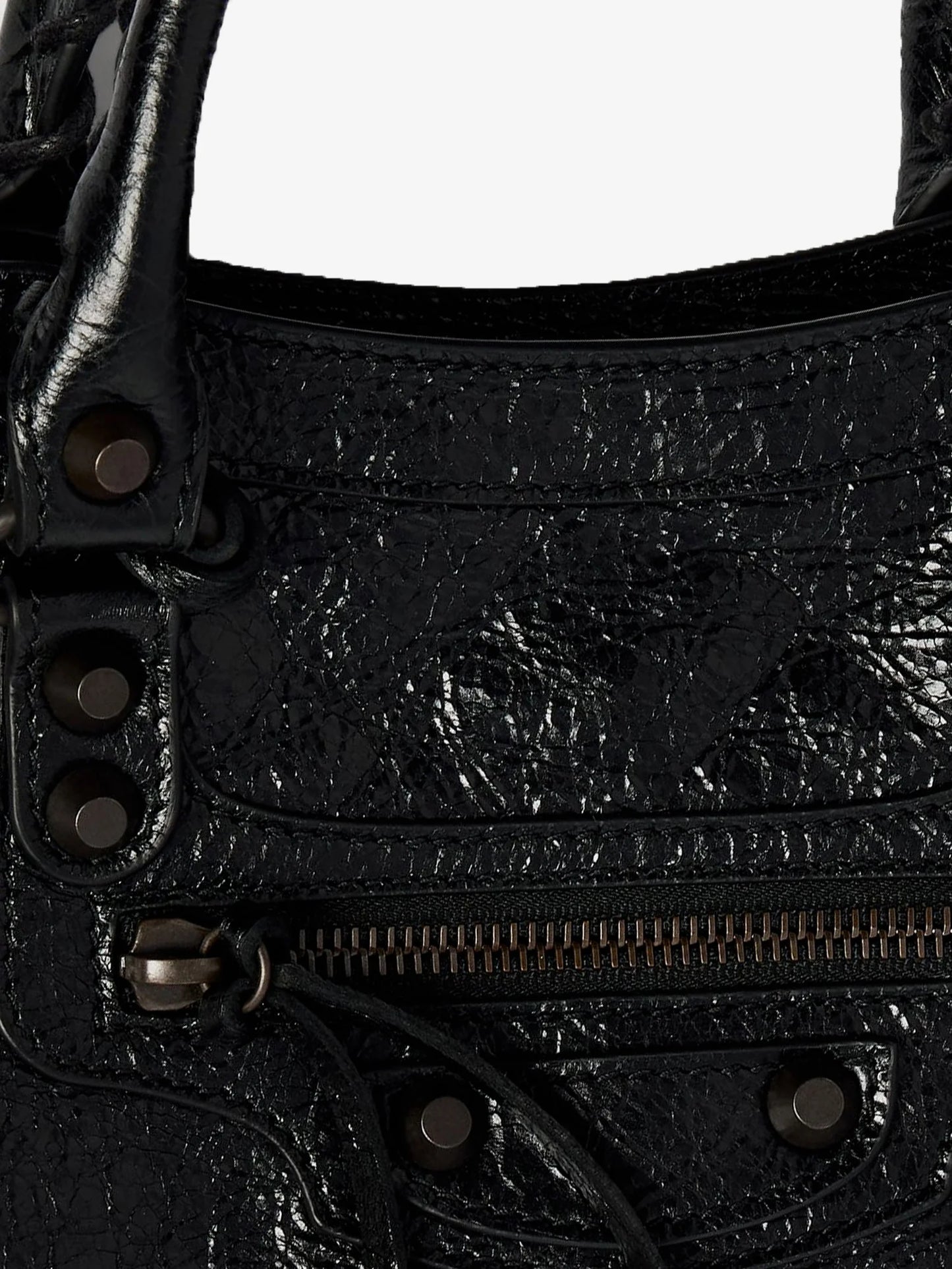 Balenciaga Le City Bag S Leather Shoulder Bag