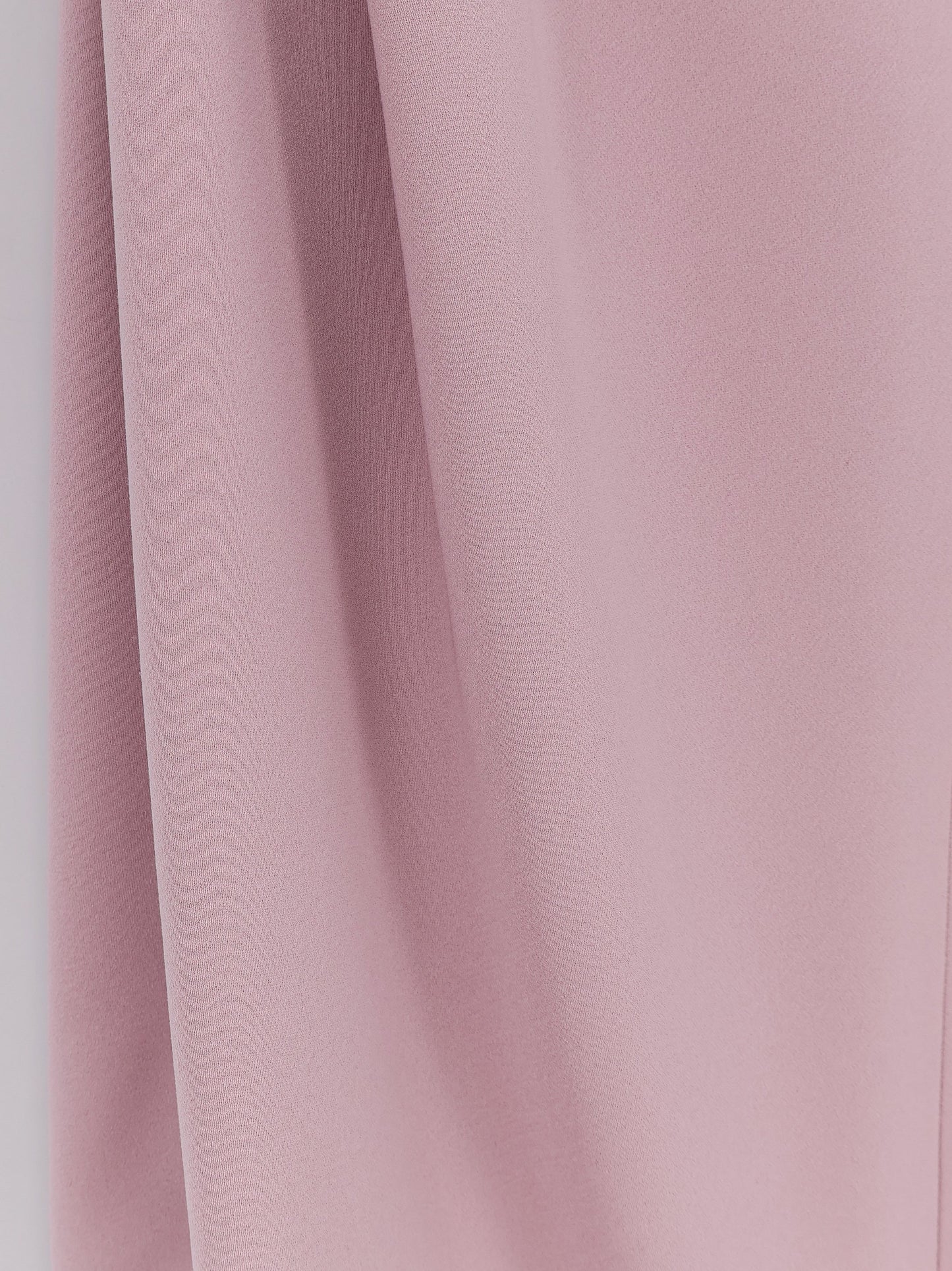 Balenciaga Midi Sack Silk And Wool Dress