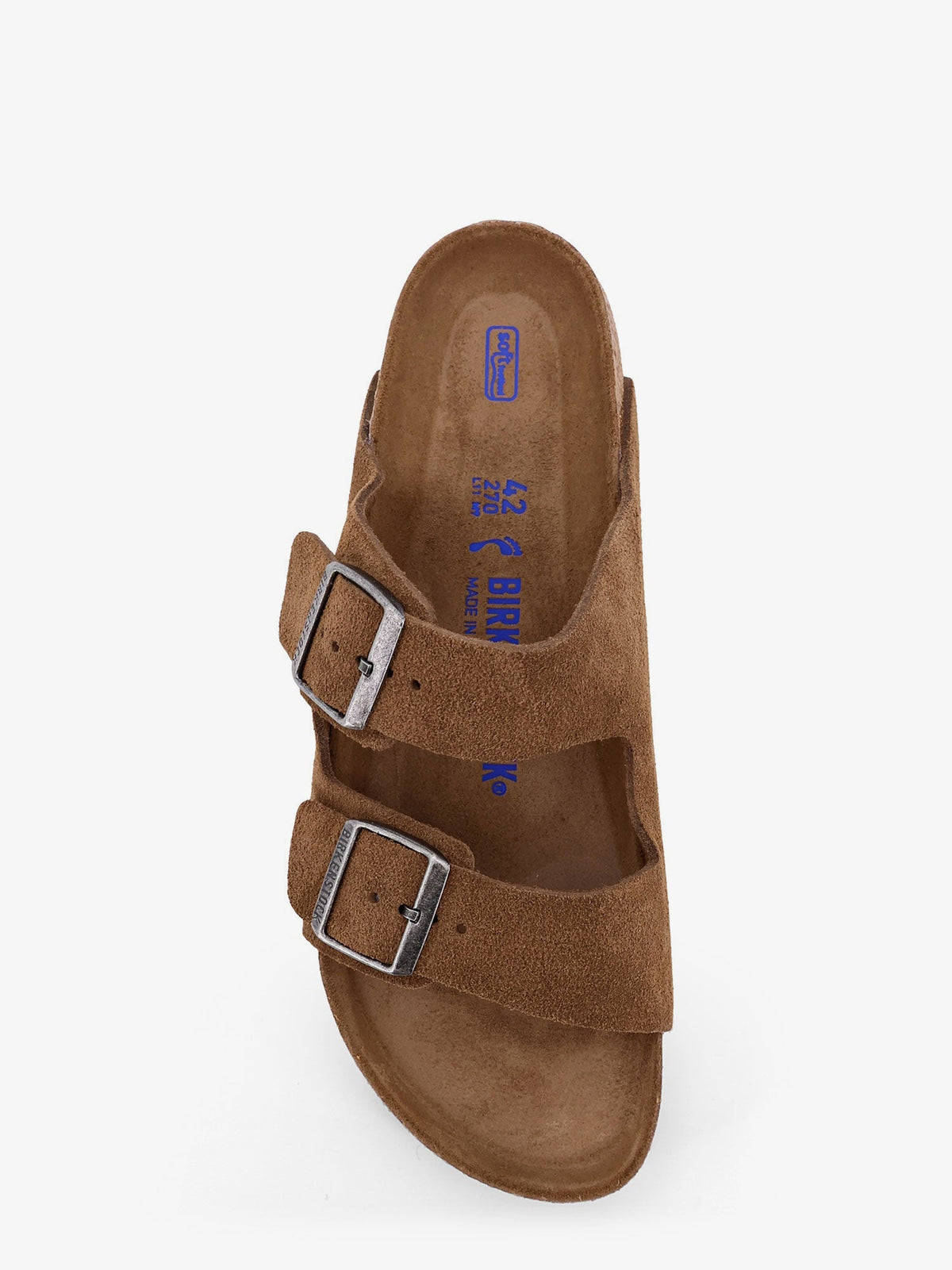 Birkenstock Arizona BS suede sandals - Dark Tea