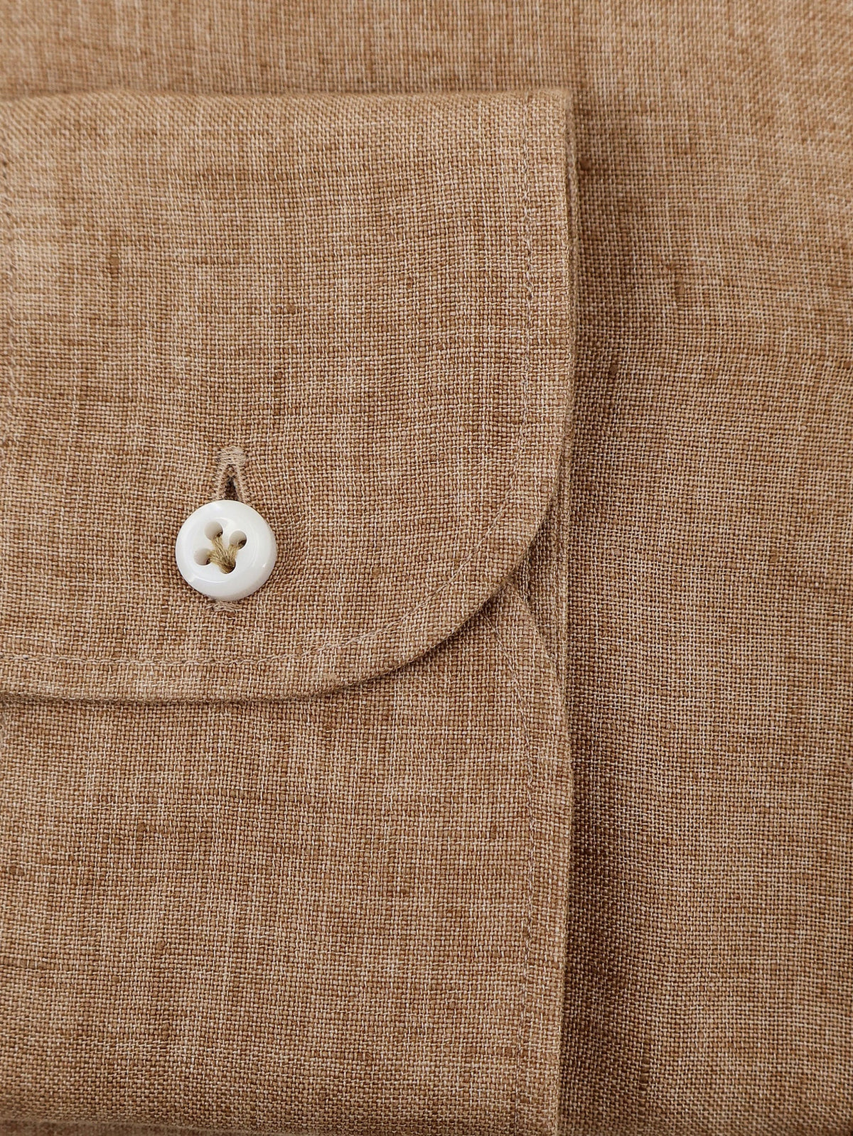 Boss Linen shirt - Mediumbeige