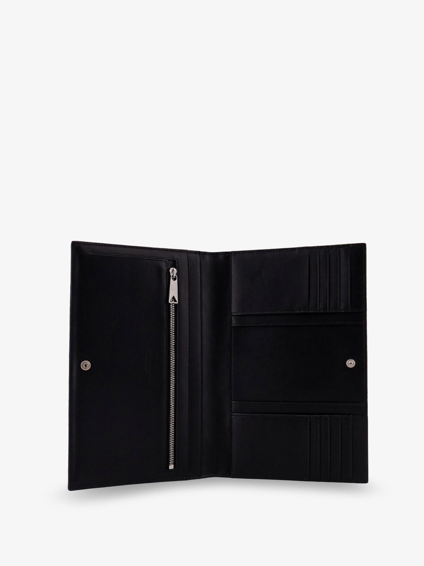 Bottega Veneta Leather Clutch Bag With Intrecciato Motif