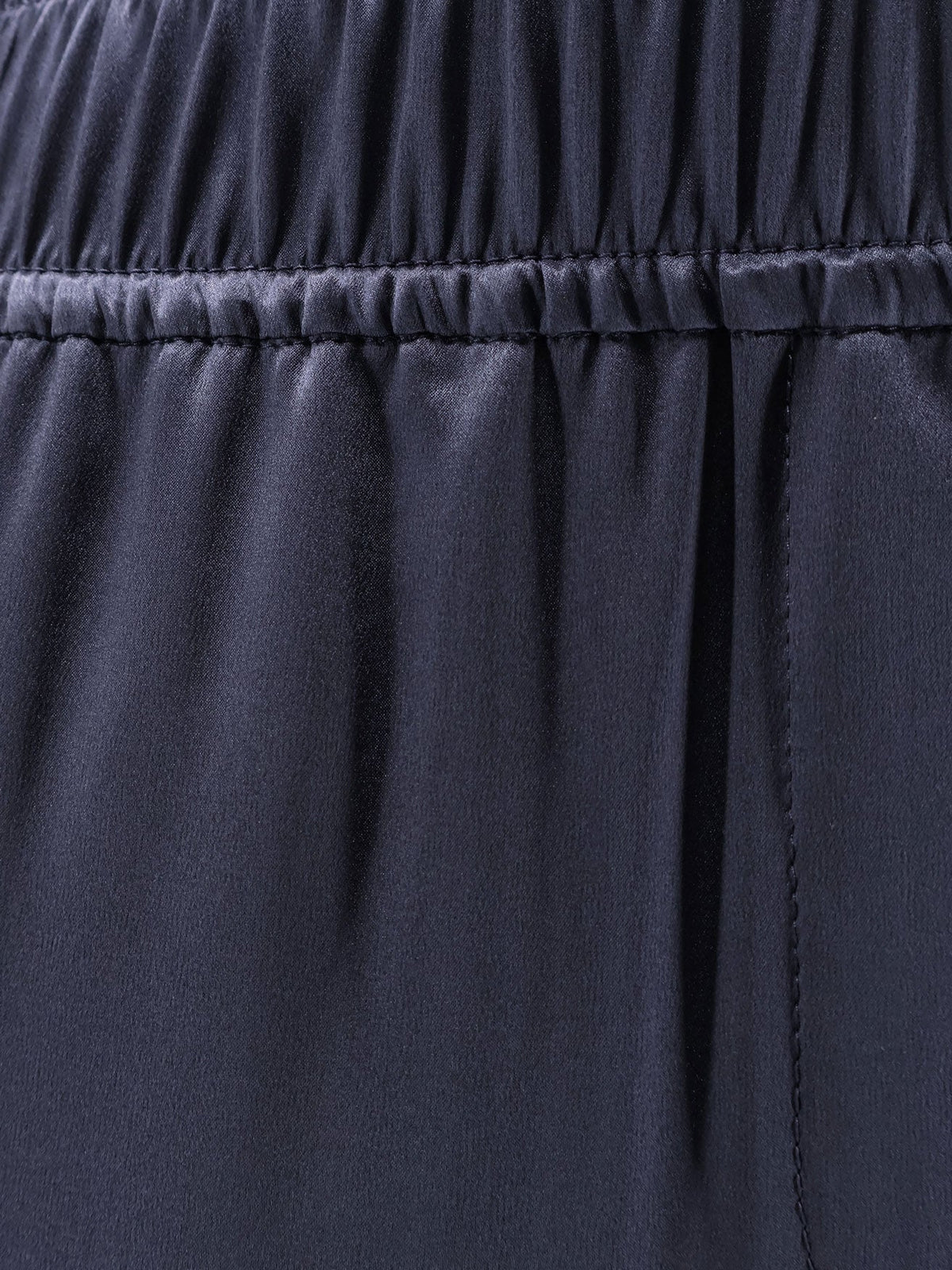 Brunello Cucinelli Silk trousers - Night Sky