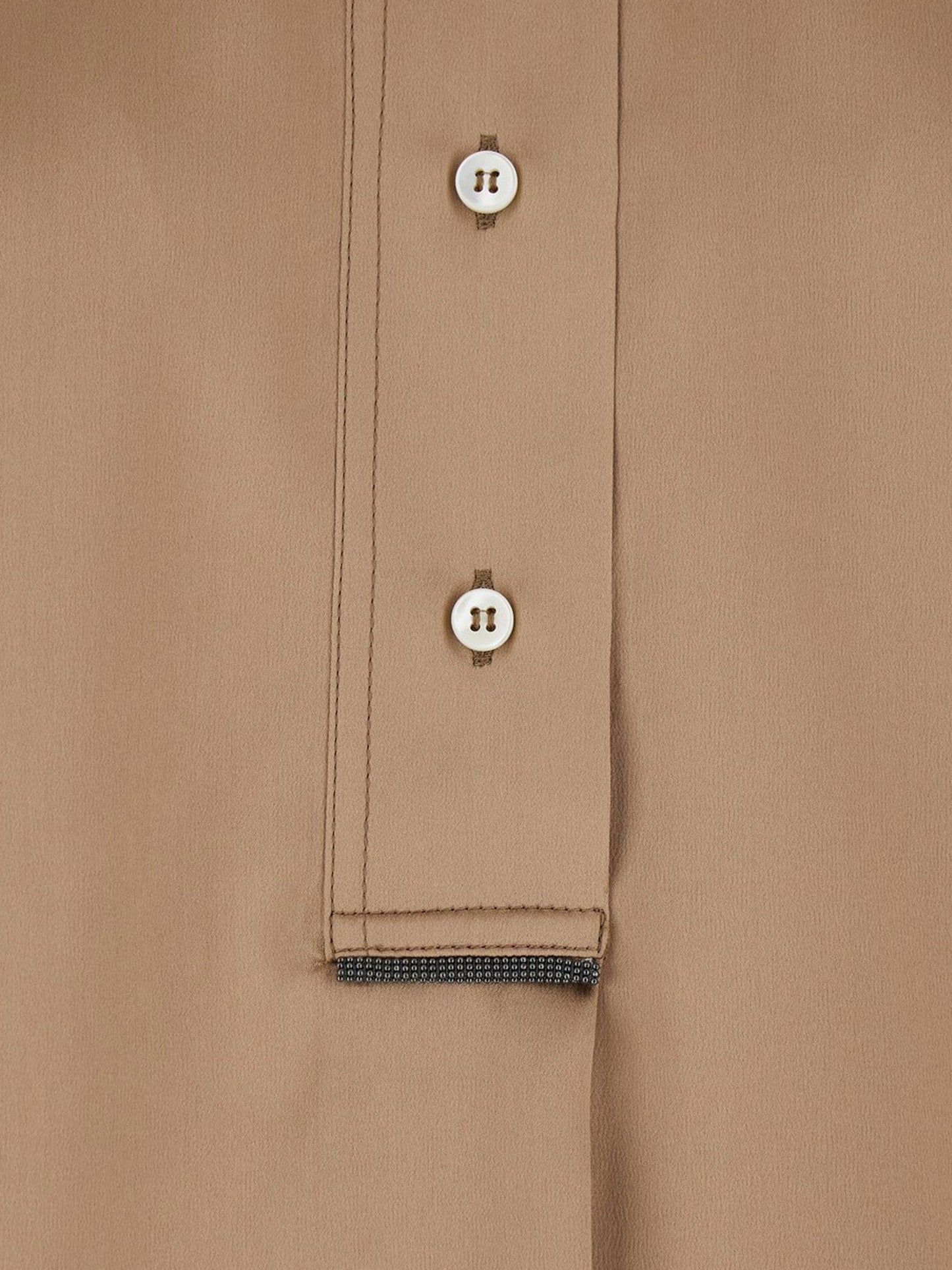 Brunello Cucinelli Silk blend shirt - Pralines