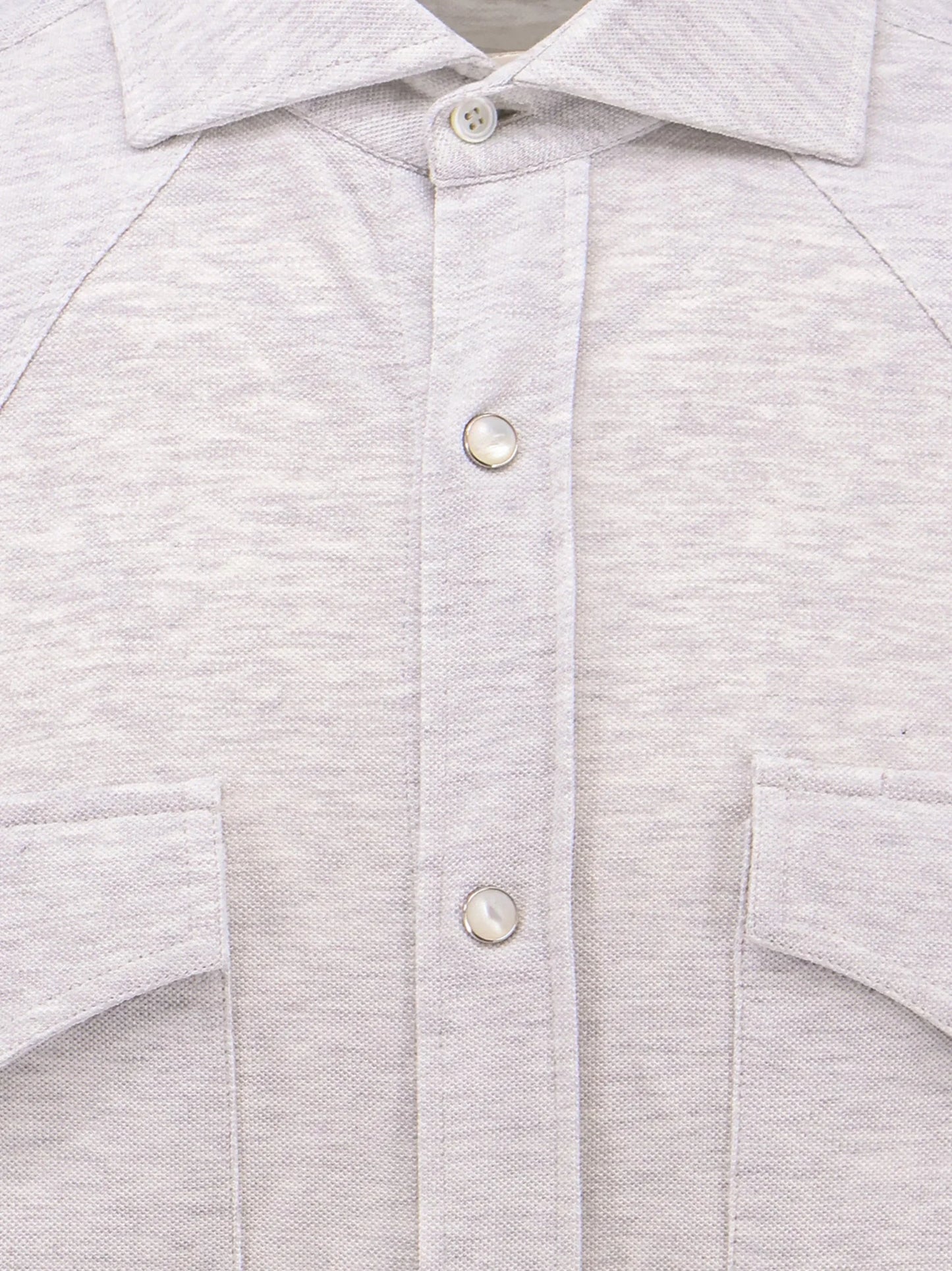 BRUNELLO CUCINELLI - Leisure-fit cotton shirt
