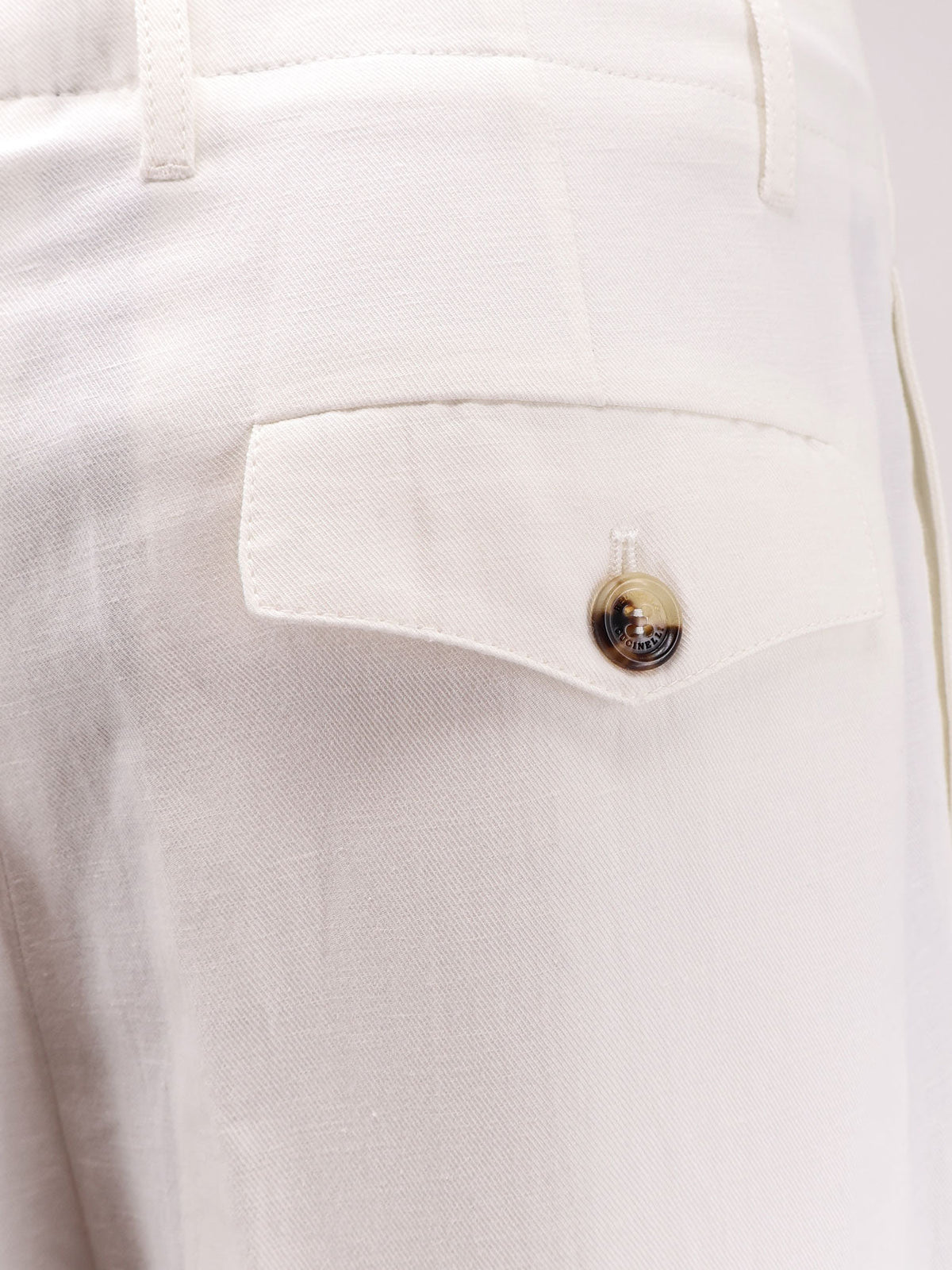 Brunello Cucinelli Linen and cotton trousers - Neve