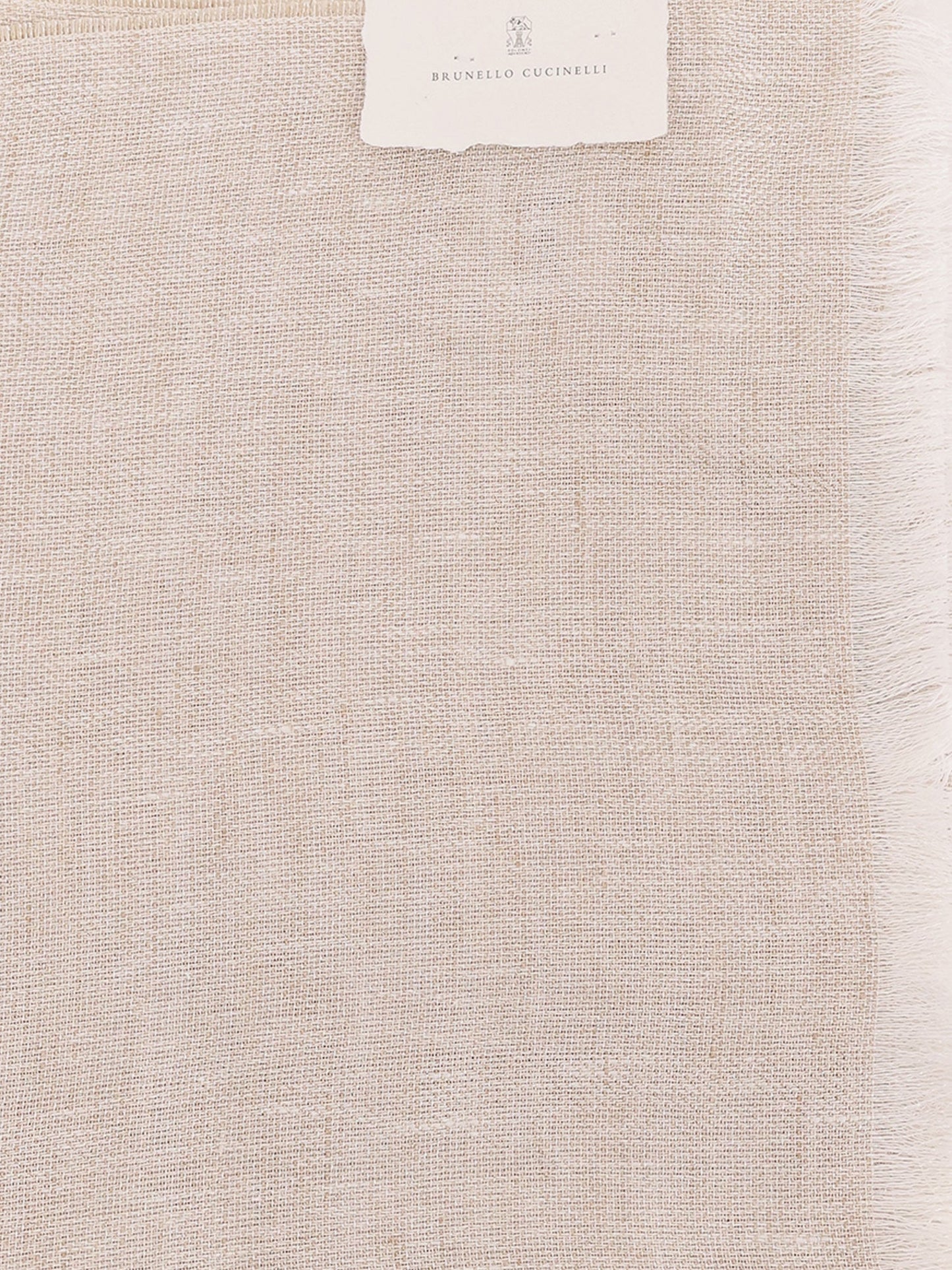 Brunello Cucinelli Sparkling Linen Scarf