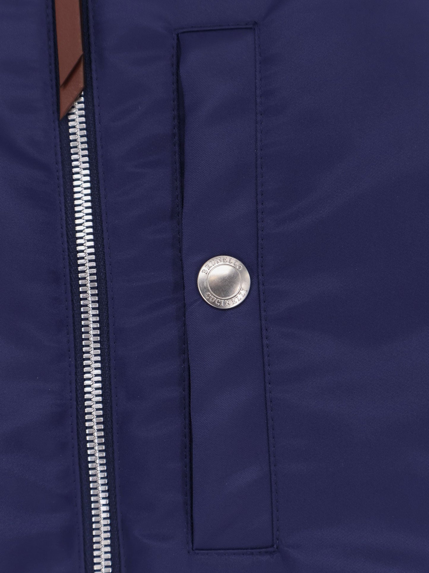 Brunello Cucinelli Water Repellent Nylon Sleeveless Jacket