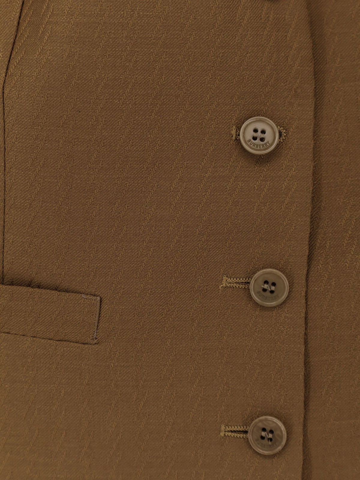 BURBERRY - Warren wool and mohair vest