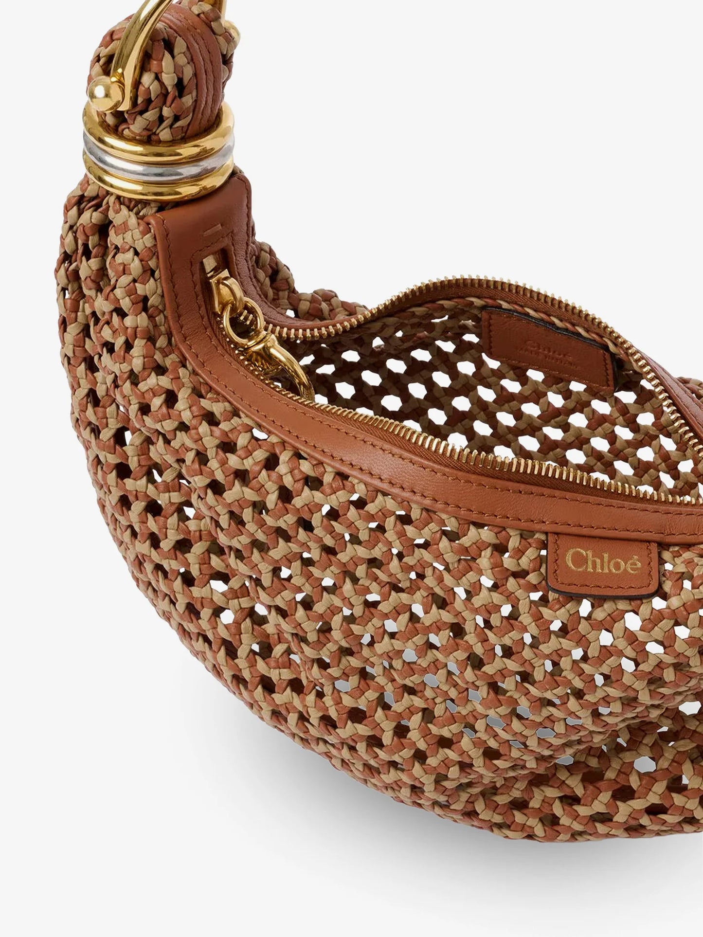 CHLOE' - Bracelet Hobo Handbag with Toucan Handle
