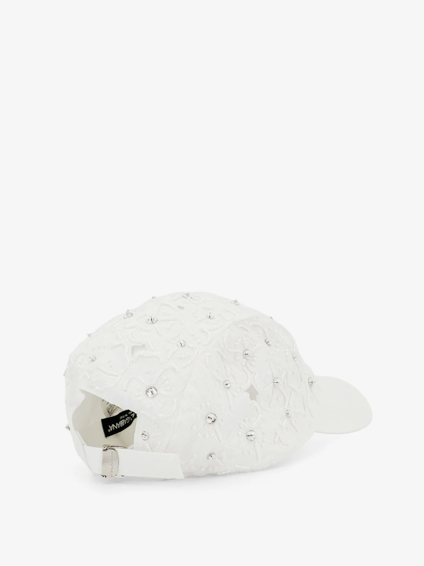 Dolce & Gabbana Cotton Hat With All Over Floral Embroidery