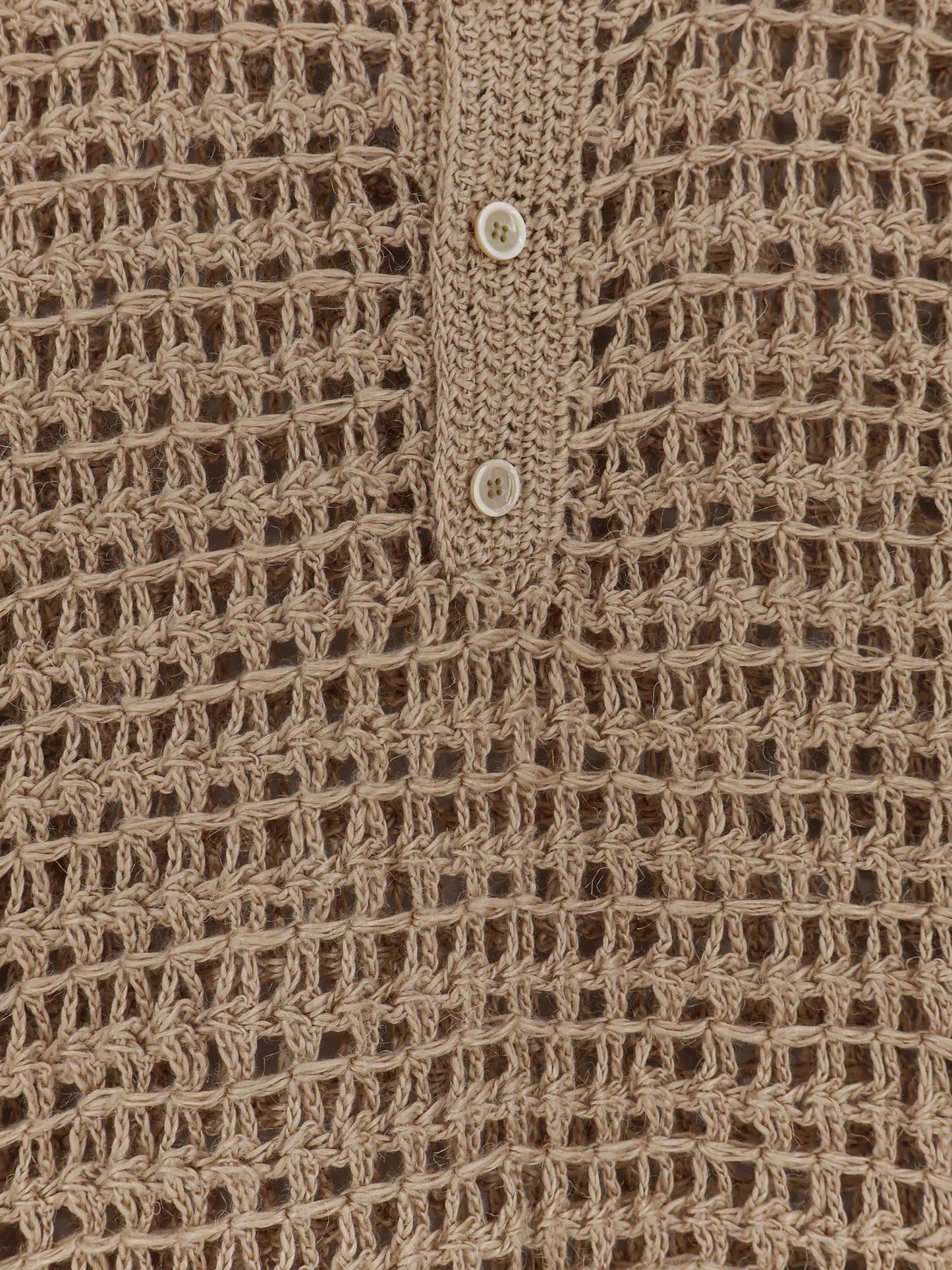 Dolce & Gabbana Perforated Linen Sweater
