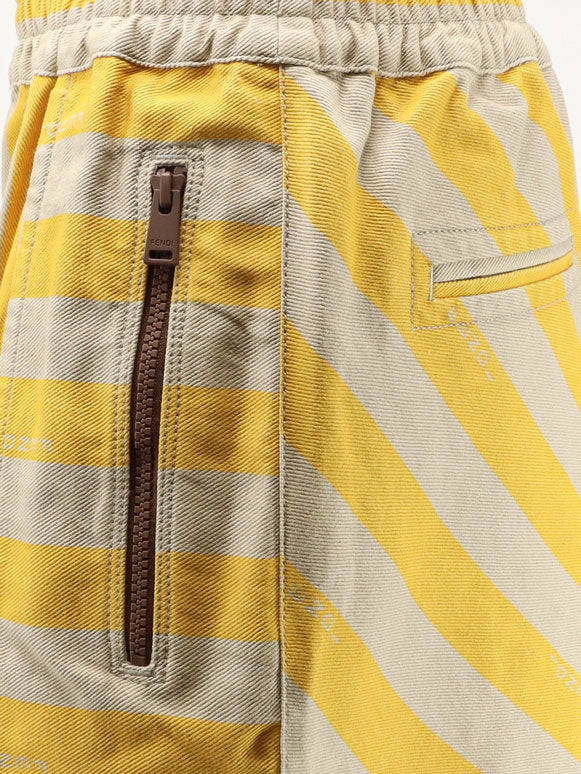 Fendi Cotton and linen shorts - Ginestra 26