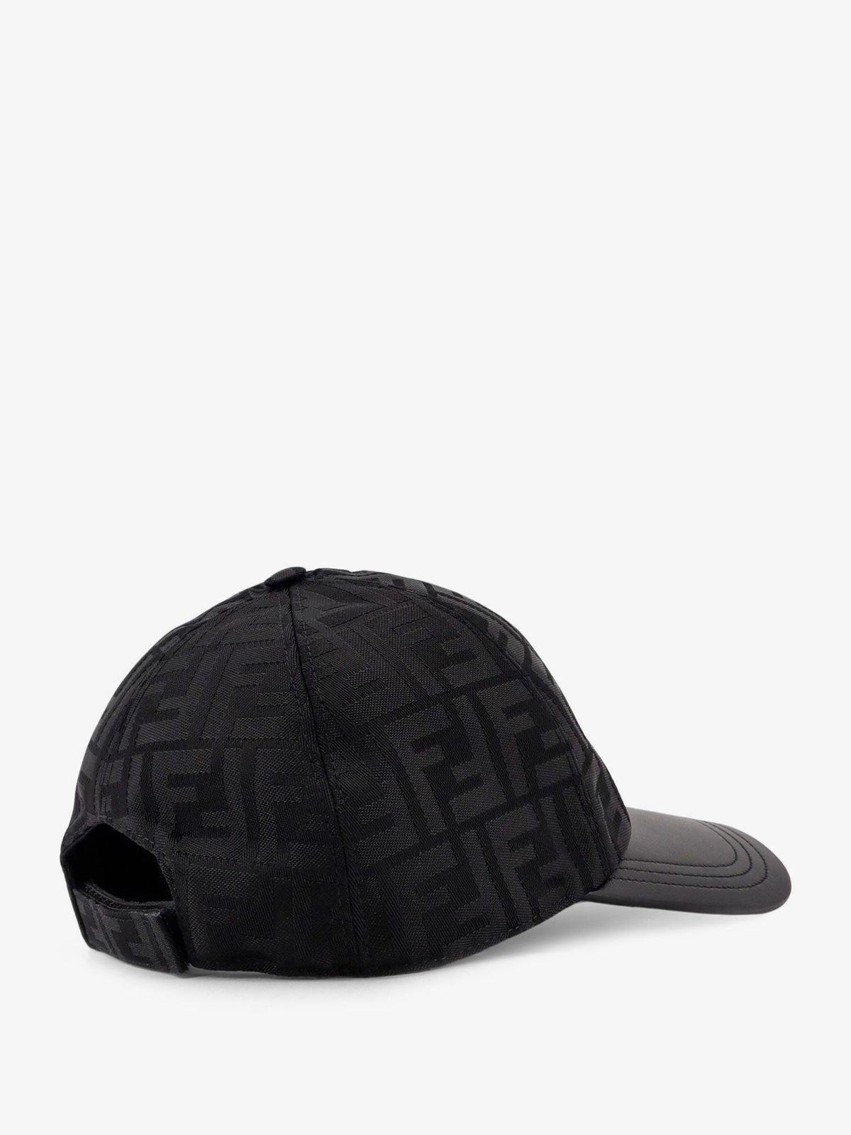 Fendi Ff Jacquard Denim Baseball Hat