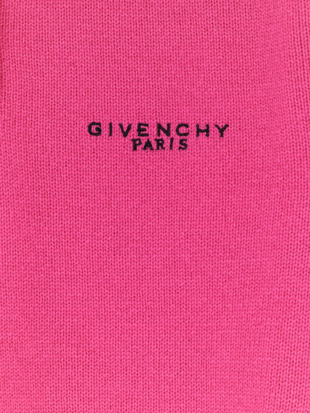 Givenchy Wool and cashmere polo shirt - Fuchsia