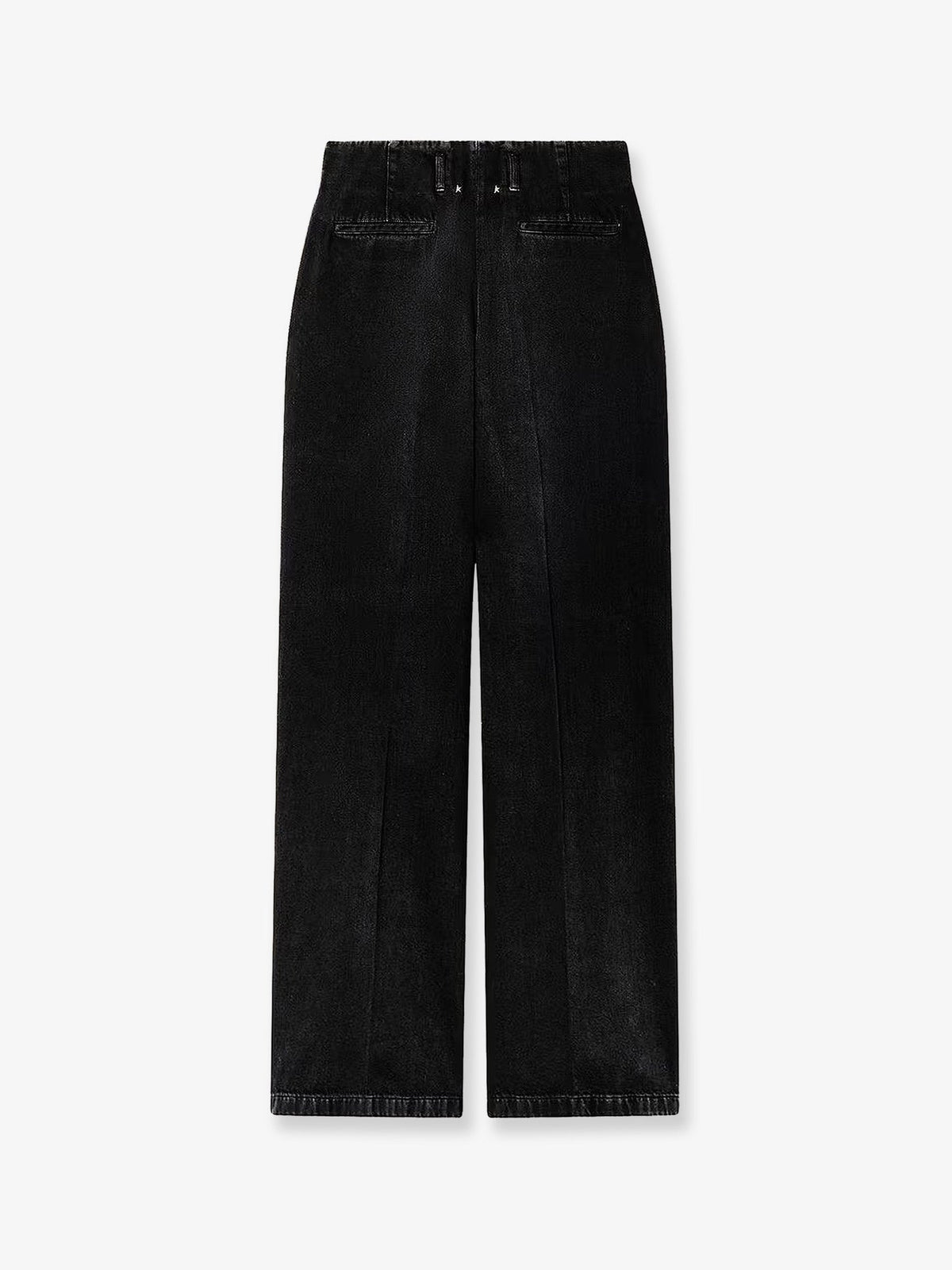 Golden Goose Deluxe Brand Flavia stone-washed cotton trousers - Black