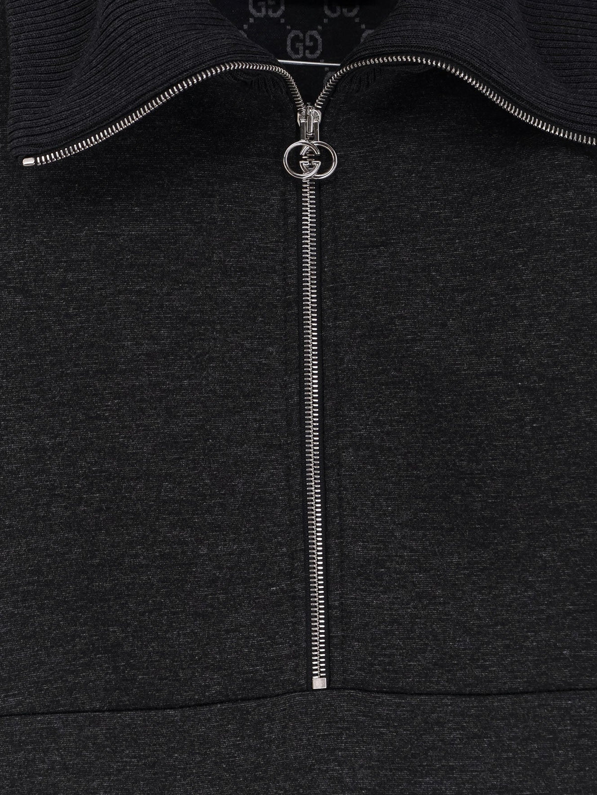 Gucci Double Jersey Dress - Dark Grey
