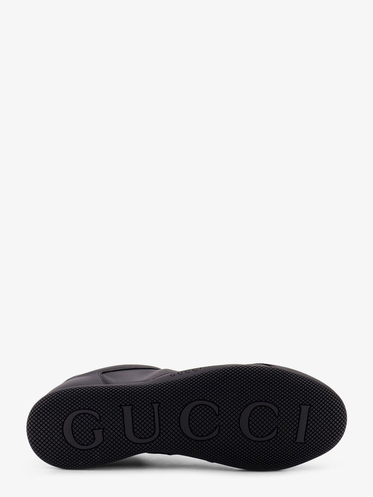 Gucci Gucci Shift leather sneakers - Black