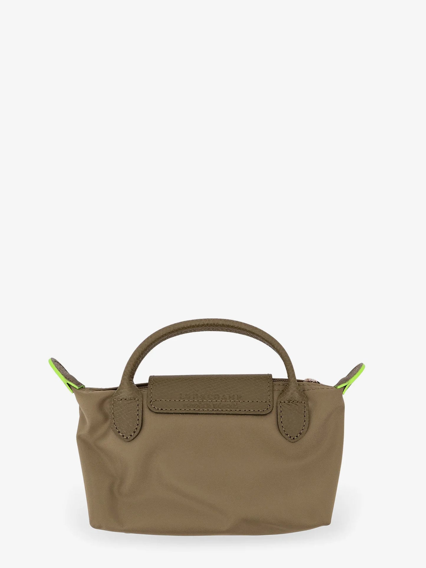 LONGCHAMP PARIS - Le Pliage nylon handbag with leather inserts