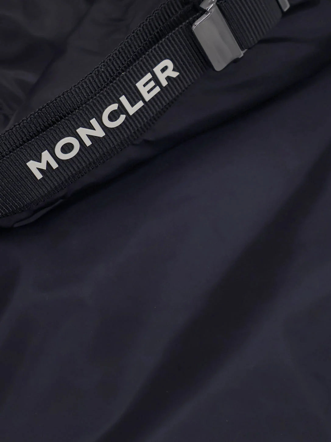 Moncler Trestraou Down Jacket With Grosgrain Profiles