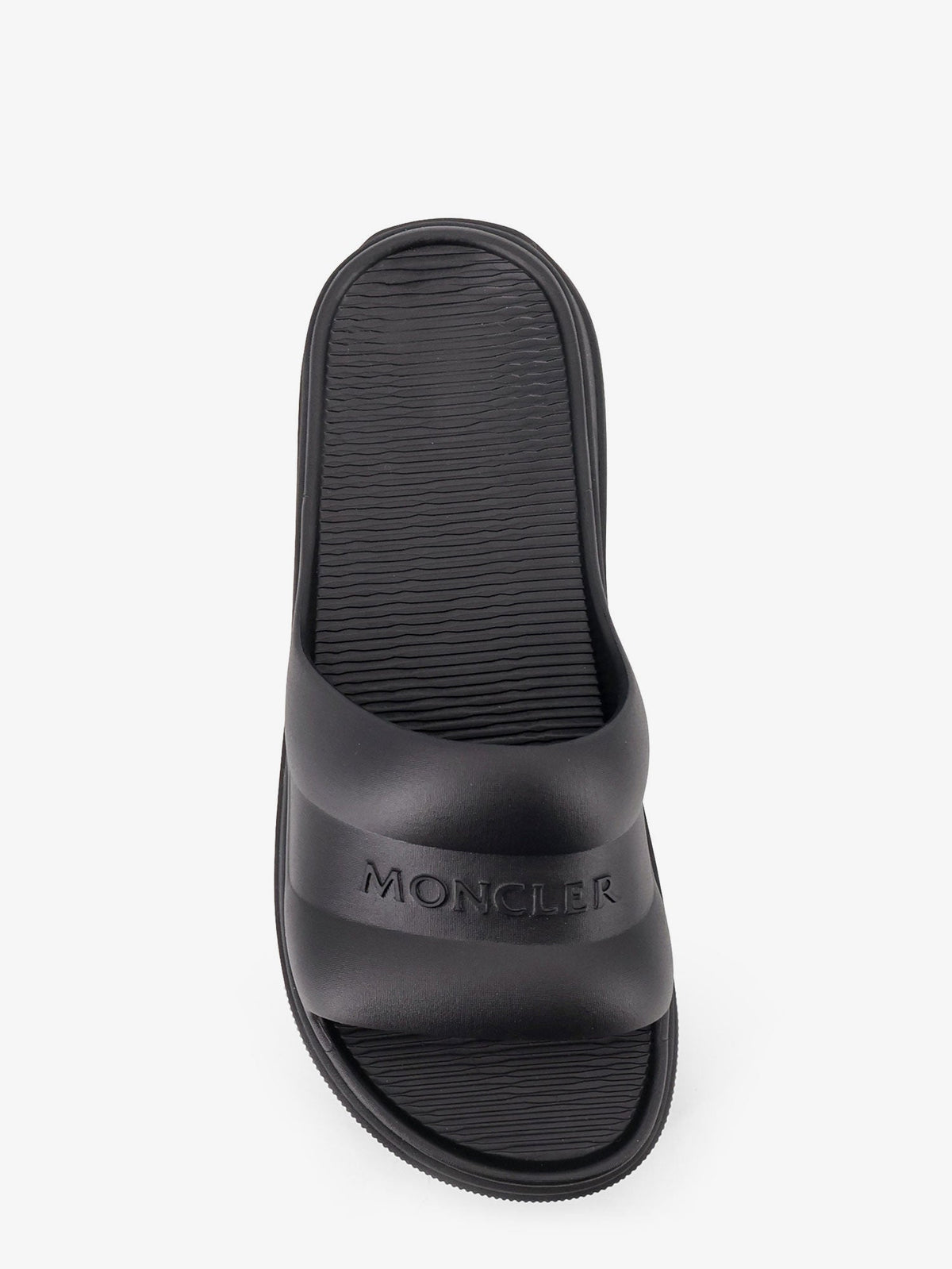 Moncler Altive rubber sandals - Nero