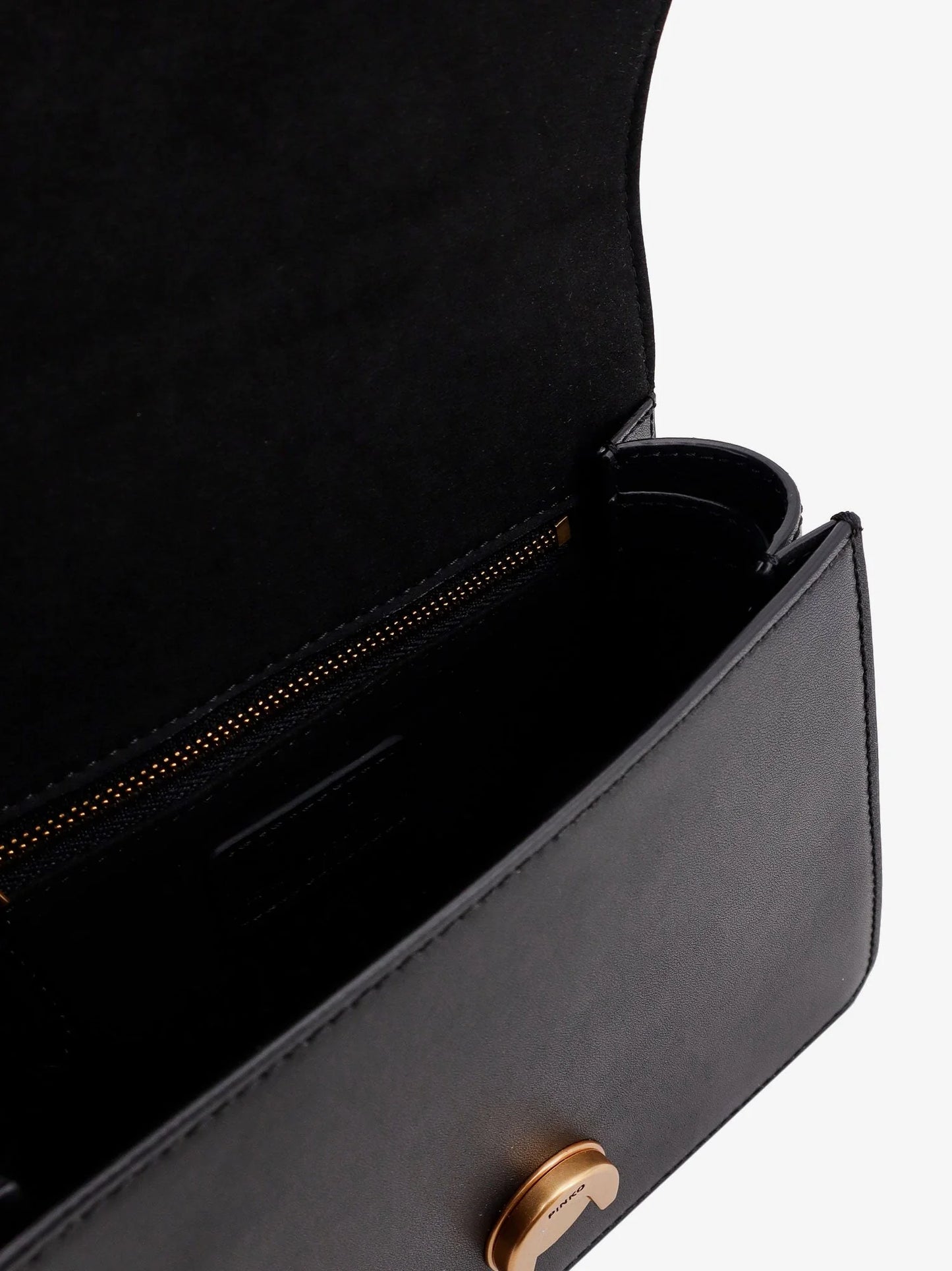 Pinko Love One Leather Crossbody Bag