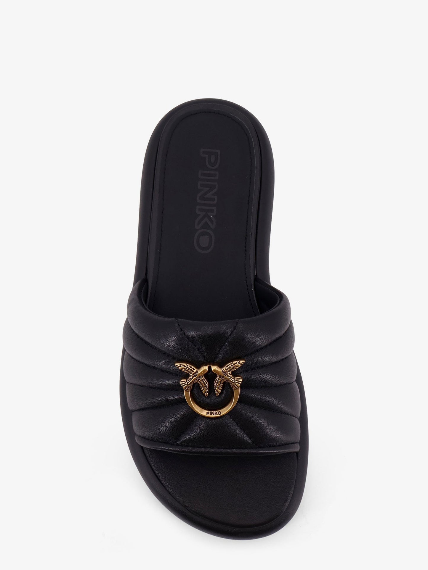 Pinko Fiona Leather Sandals
