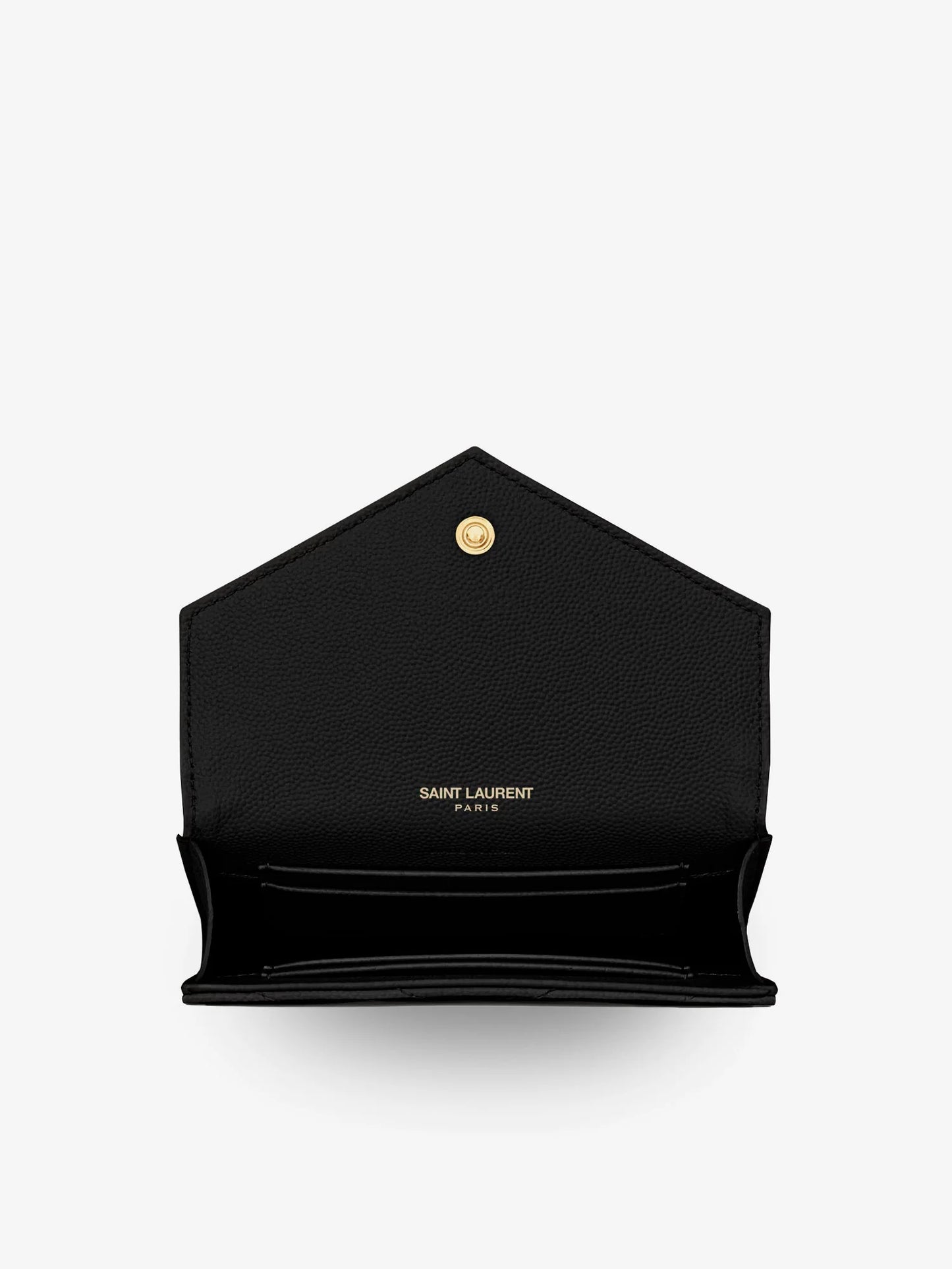 Saint Laurent Cassandre Matalassé Leather Wallet