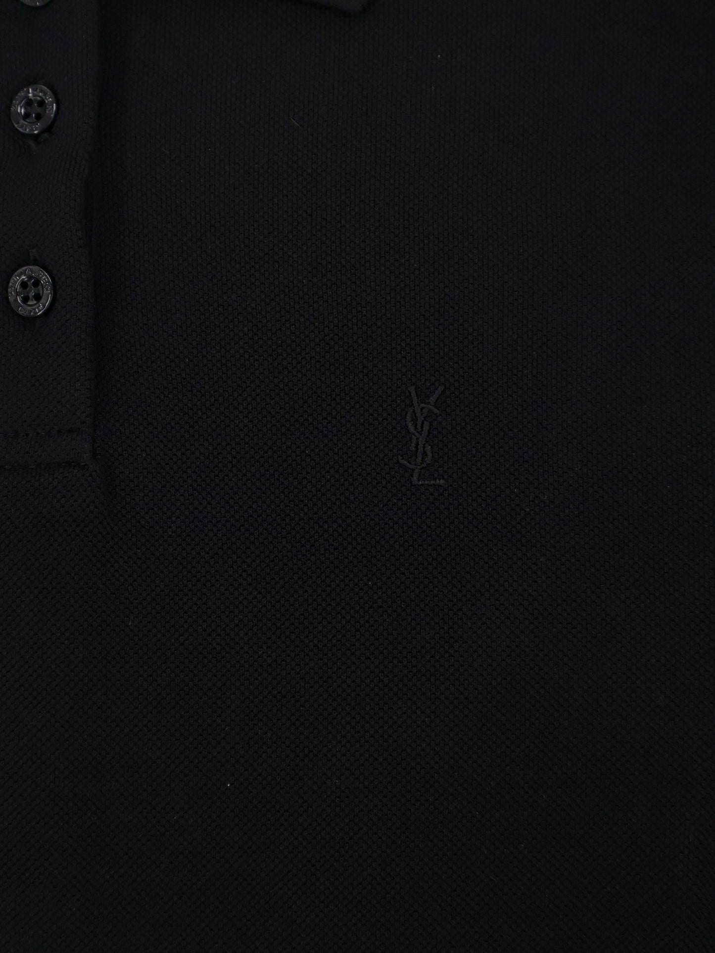 Saint Laurent Cotton Short Dress